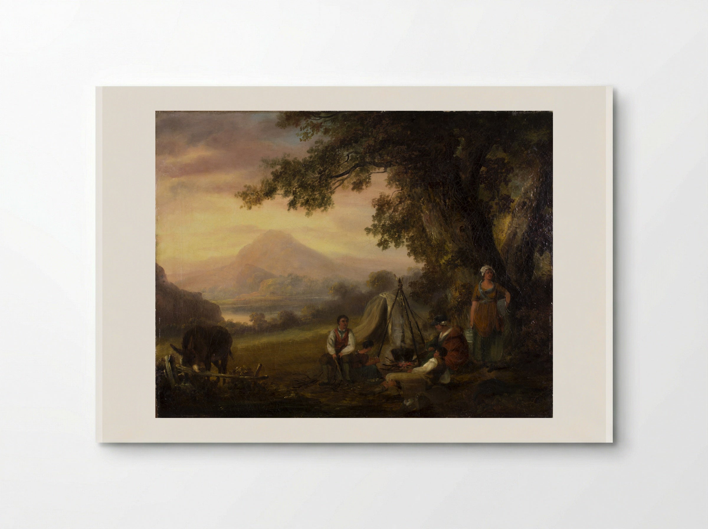 Gypsy Encampment - George Morland - Poster