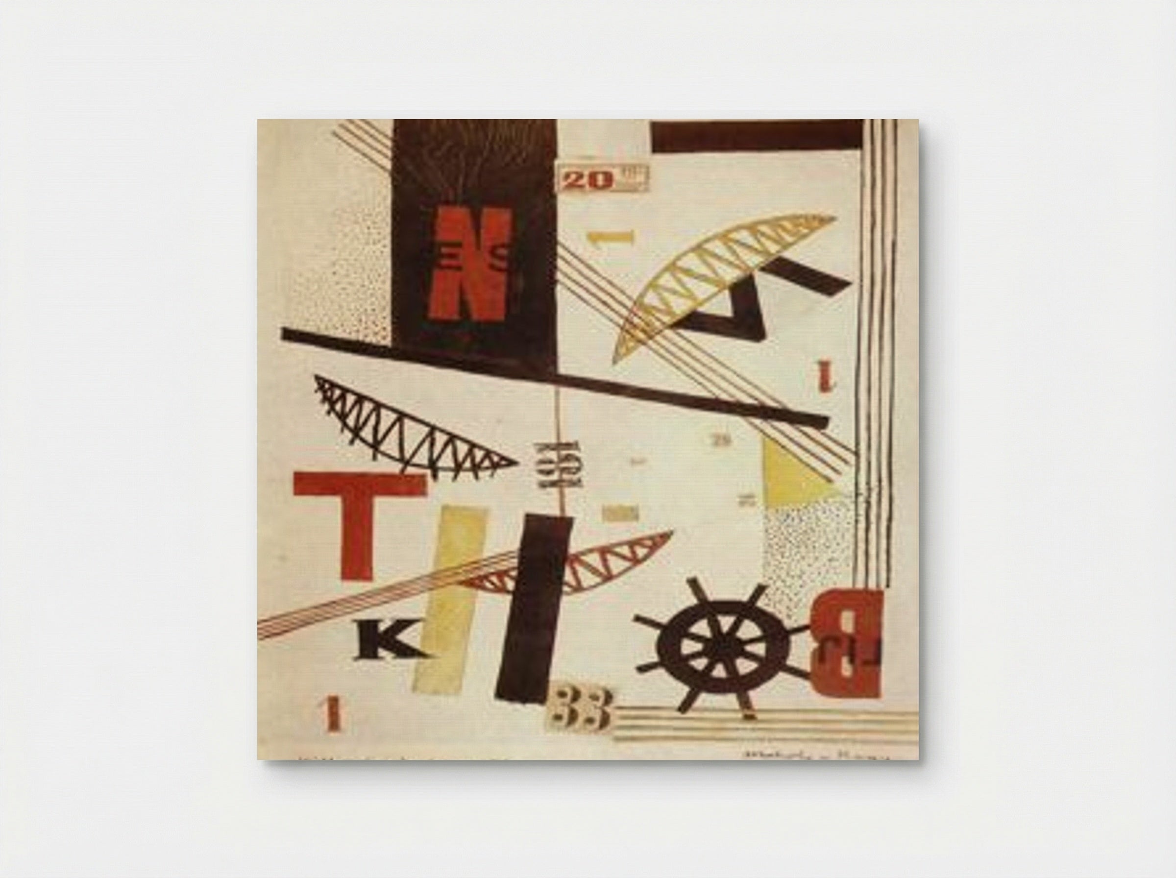Hídak (Bridges) - László Moholy-Nagy - Poster