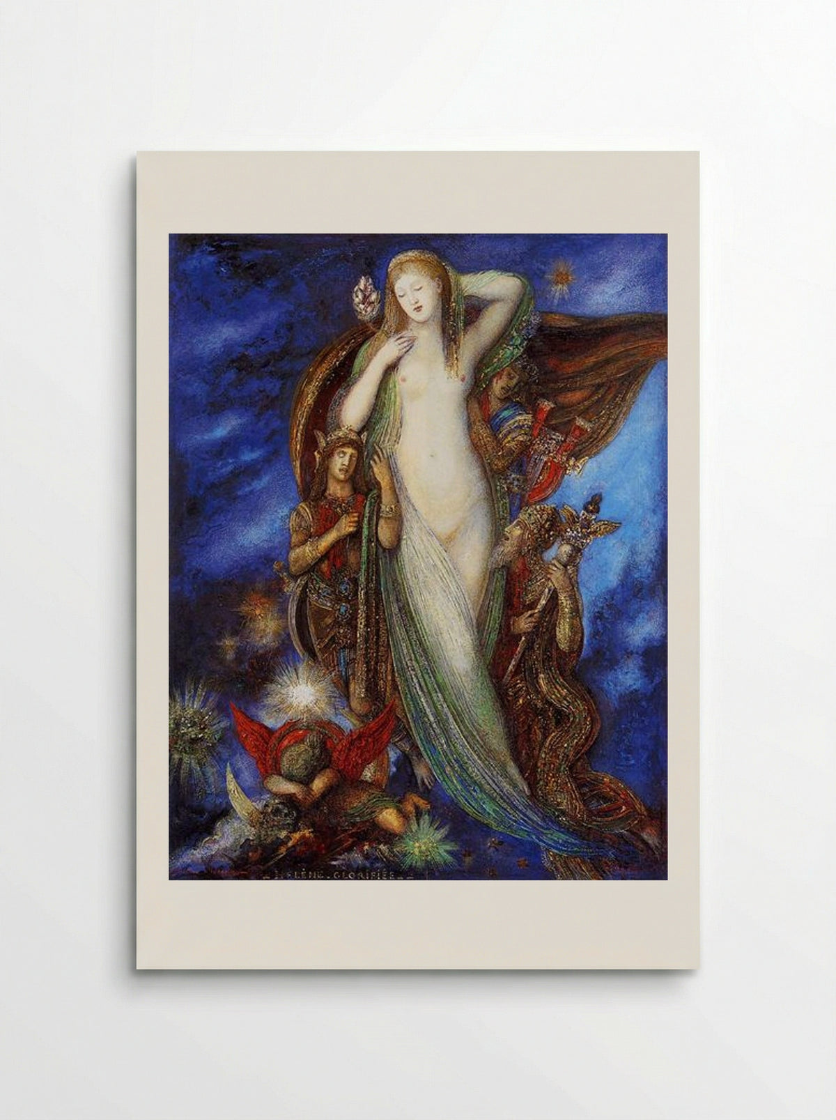 Hélène glorifiée - Gustave Moreau - Poster