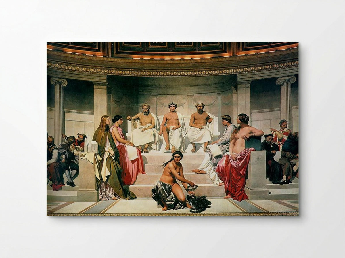 Hémicycle (Central Section) - Paul Delaroche - Poster