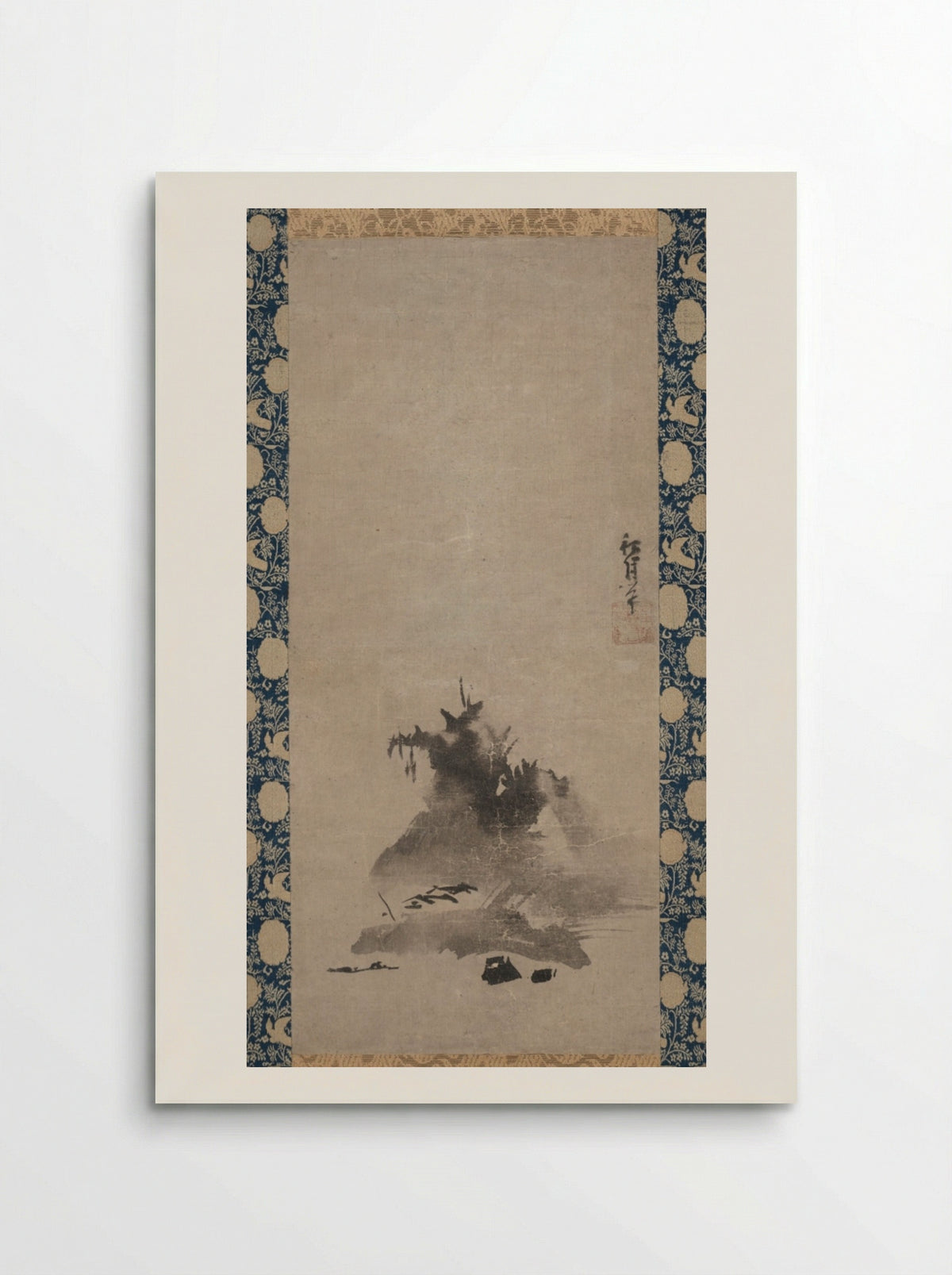 Haboku (Flung-ink) Landscape - Shūgetsu Tōkan - Poster