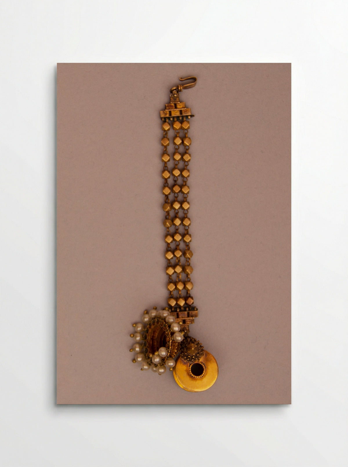 Hair / Ear Ornament, One of a Pair - Unknown Artist - Poster