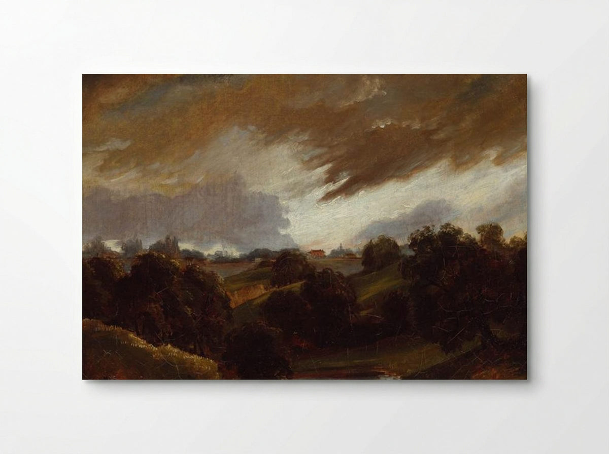 Hampstead Stormy Sky - John Constable - Poster