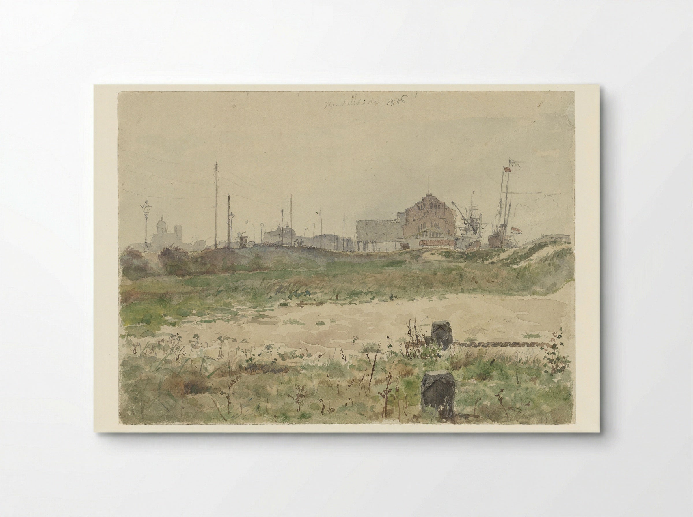 Handelskade, Amsterdam - Jan Hoynck van Papendrecht - Poster