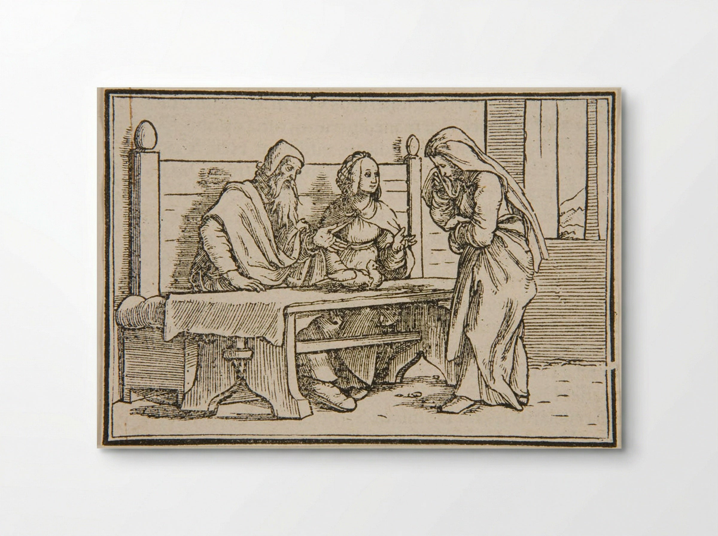 Hannah's Prayer - Hans Holbein the Younger - Poster