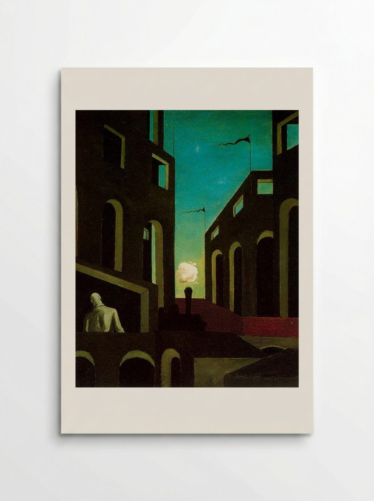 Happiness of Returning - Giorgio de Chirico - Poster