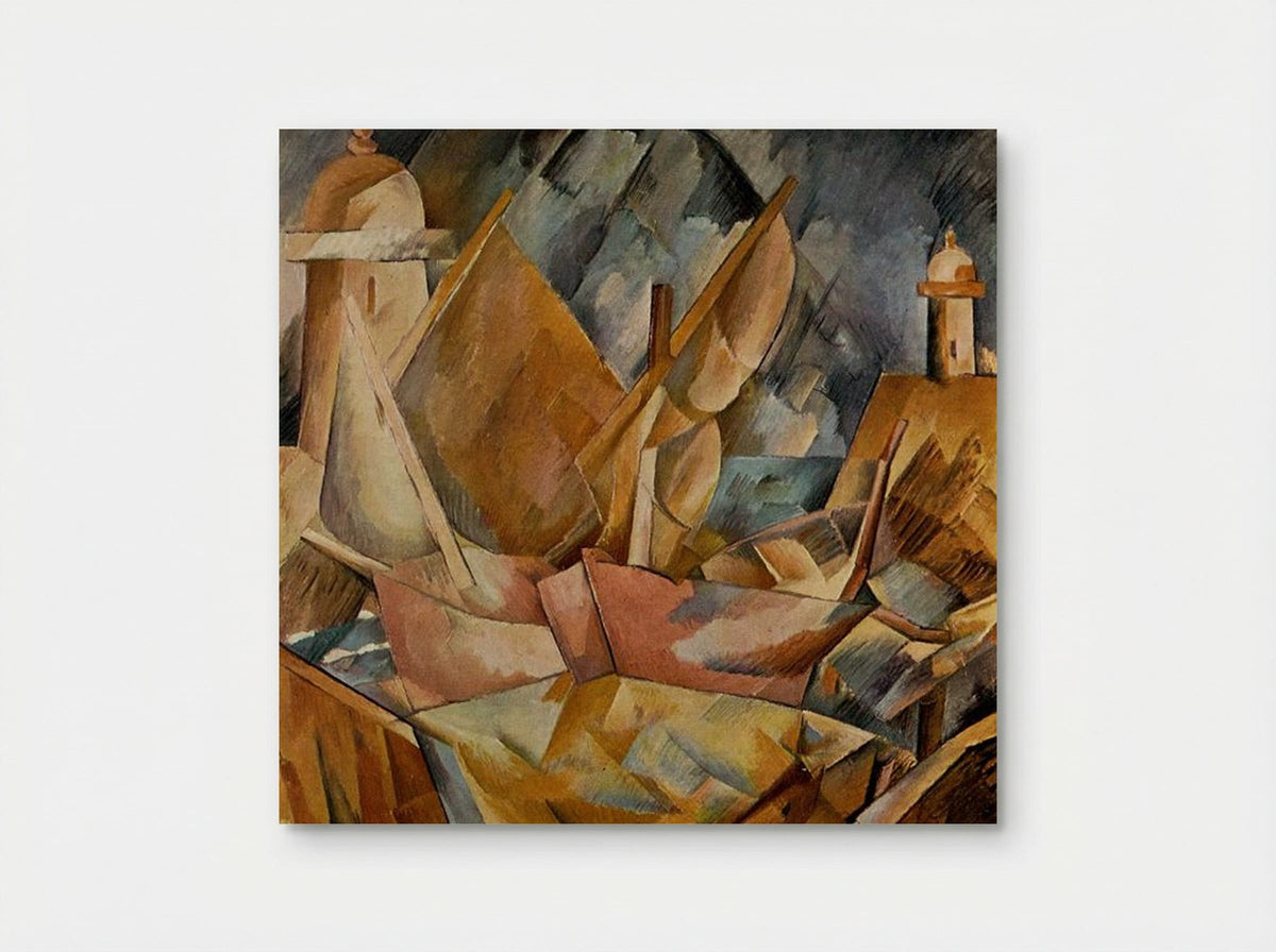 Harbor in Normandy - Georges Braque - Poster