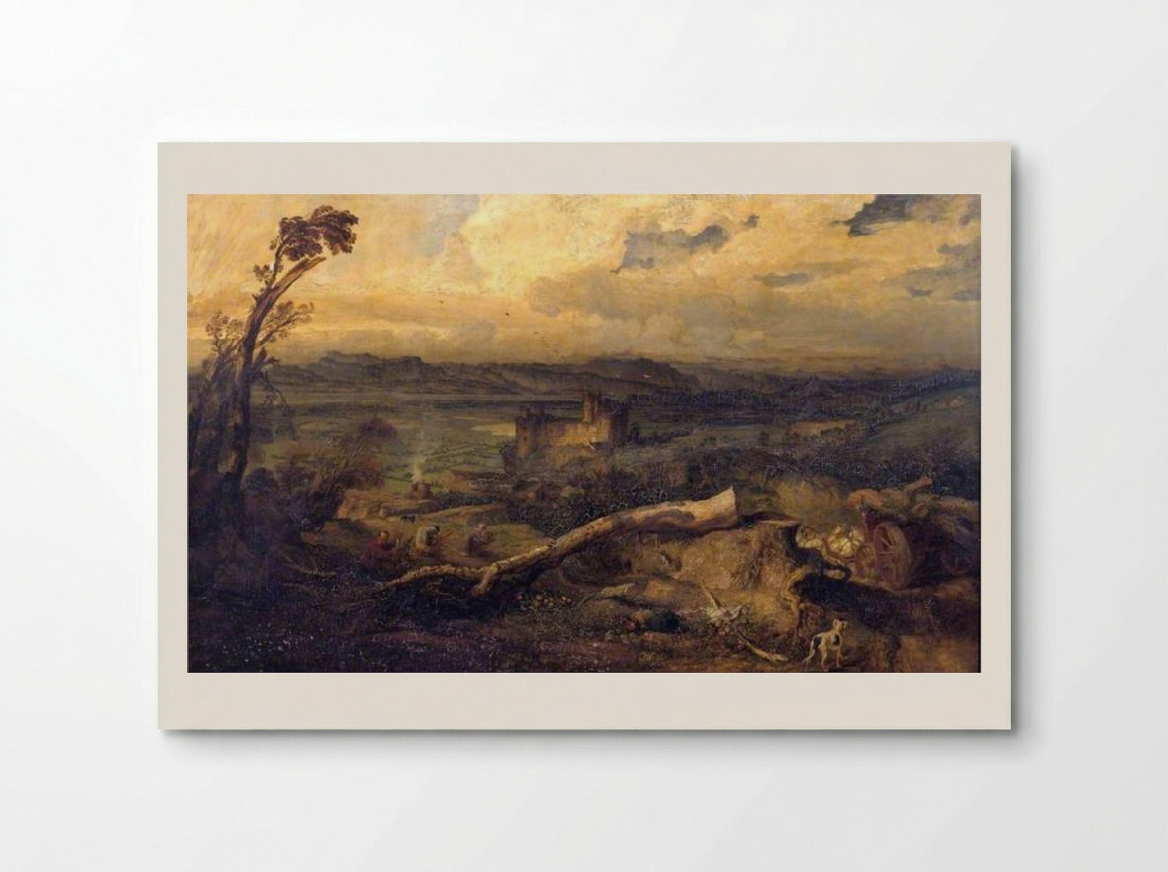 Harlech Castle - James Ward - Poster