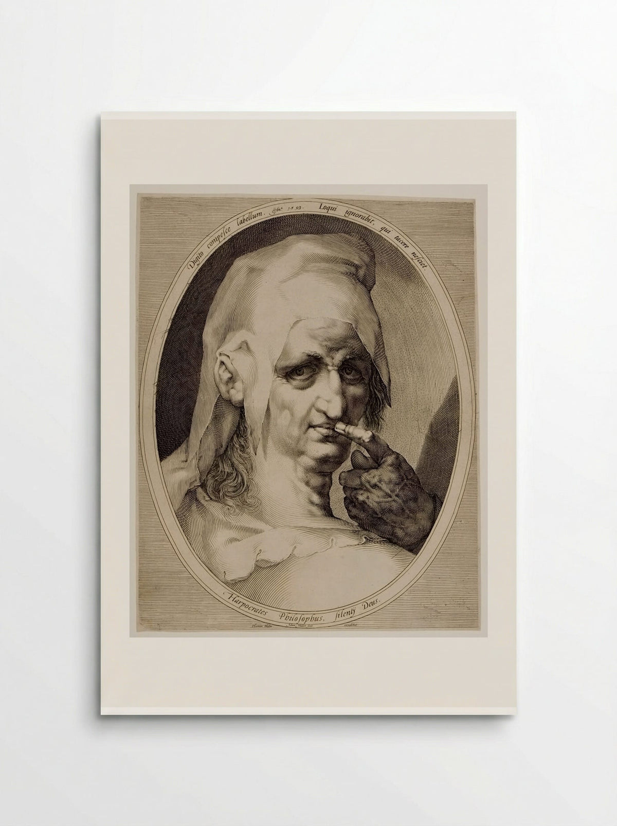 Harpocrates - Jan Harmensz. Muller - Poster