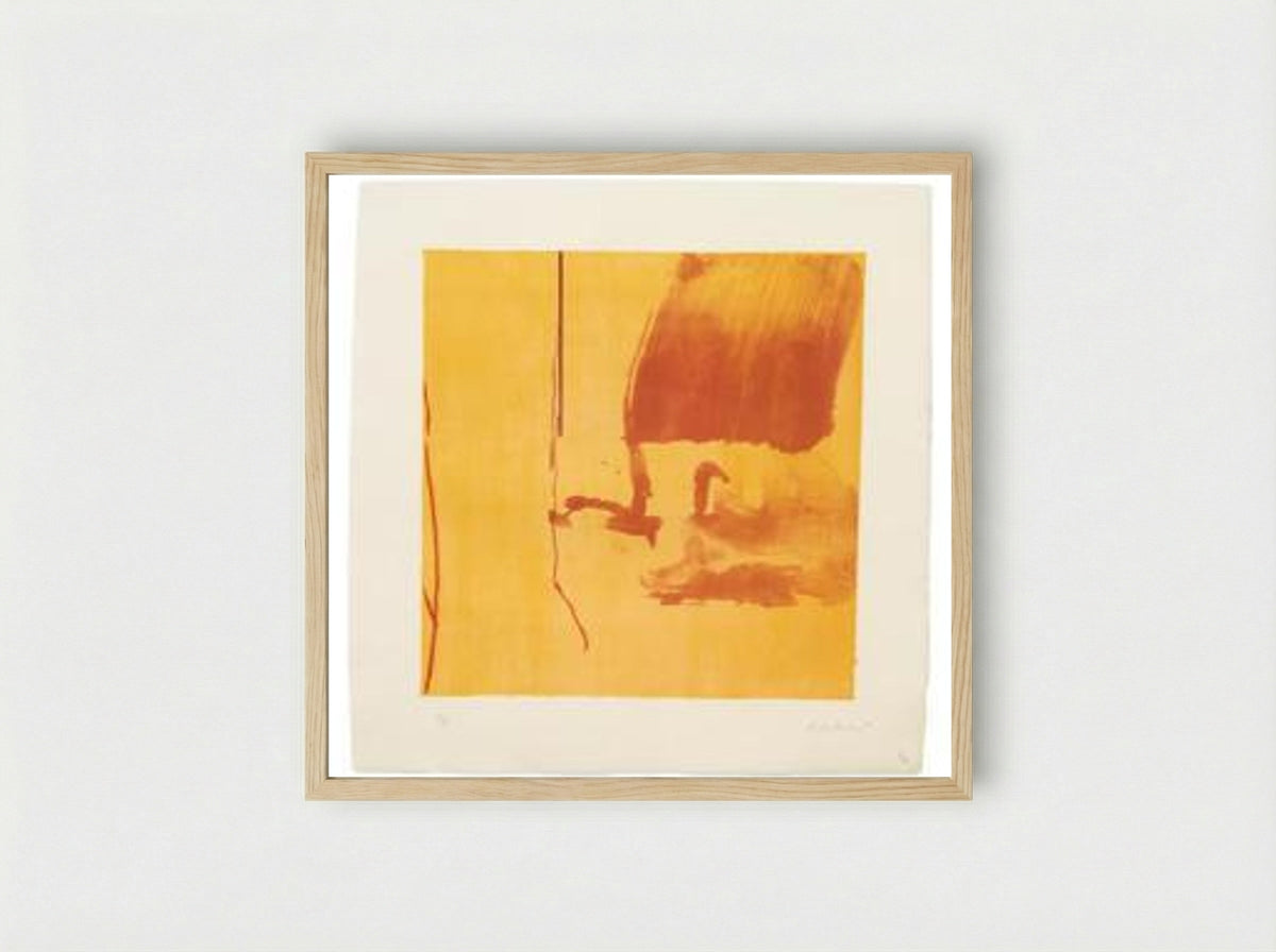 Harvest - Helen Frankenthaler - Framed Print Wood