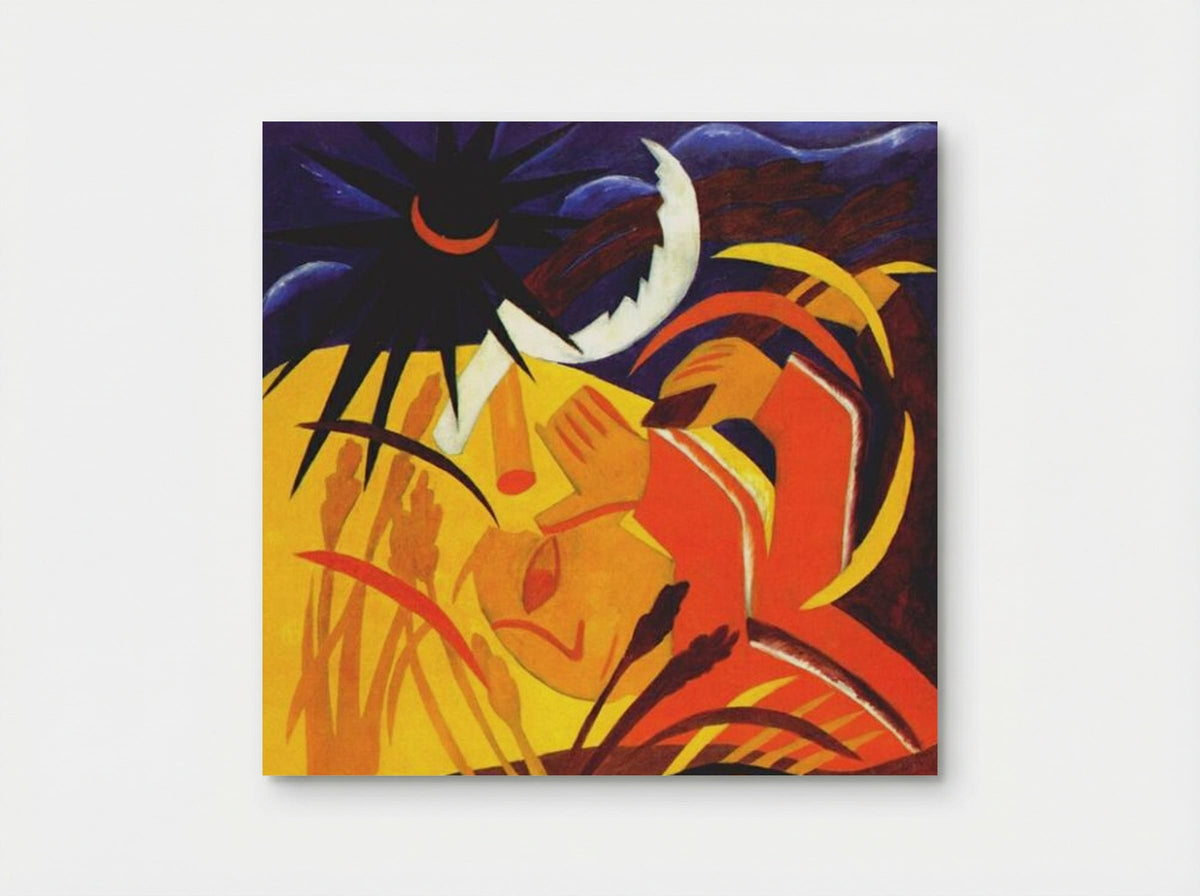 Harvest - Natalia Goncharova - Poster