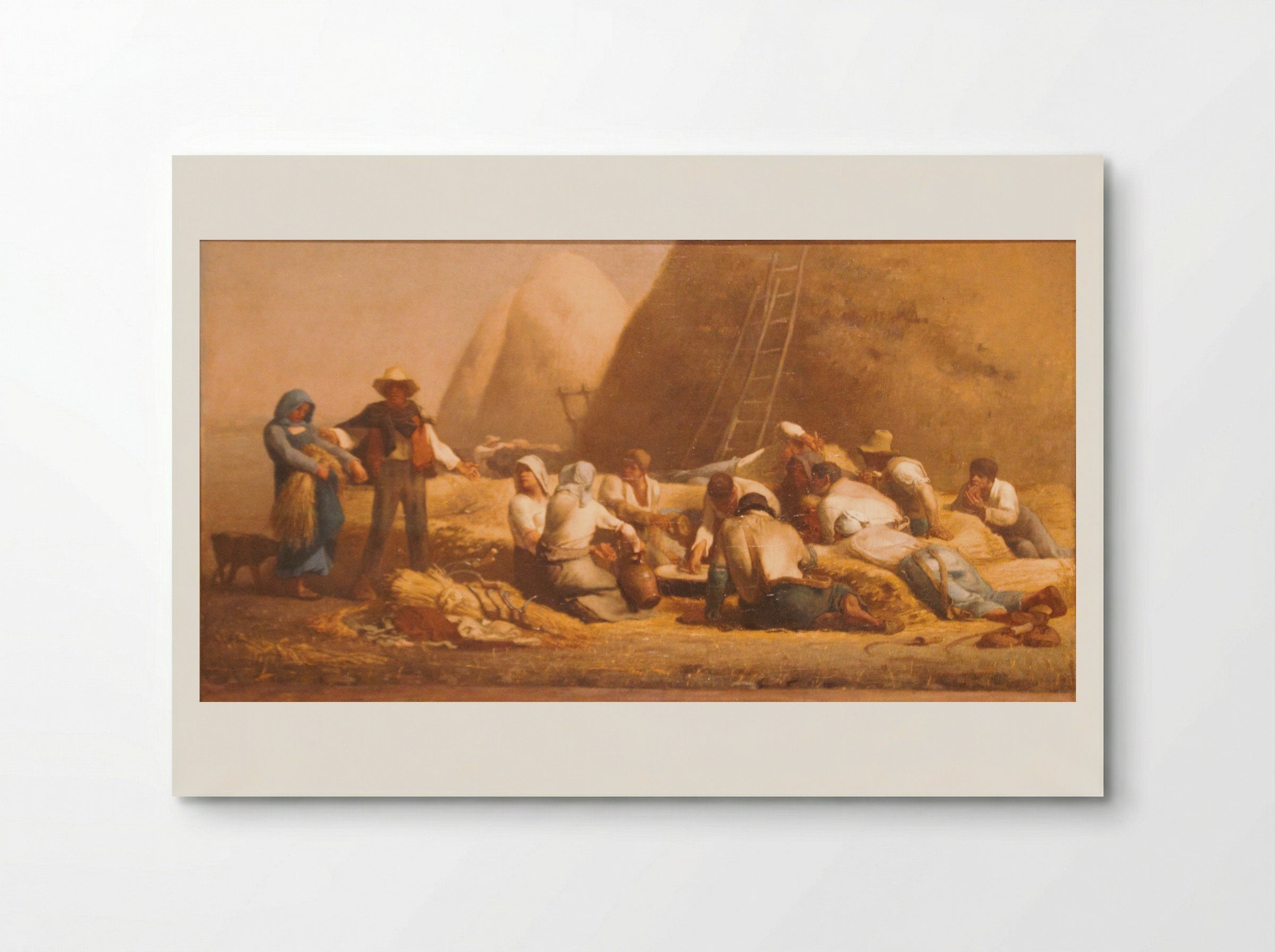 Harvesters Resting - Jean-François Millet - Poster