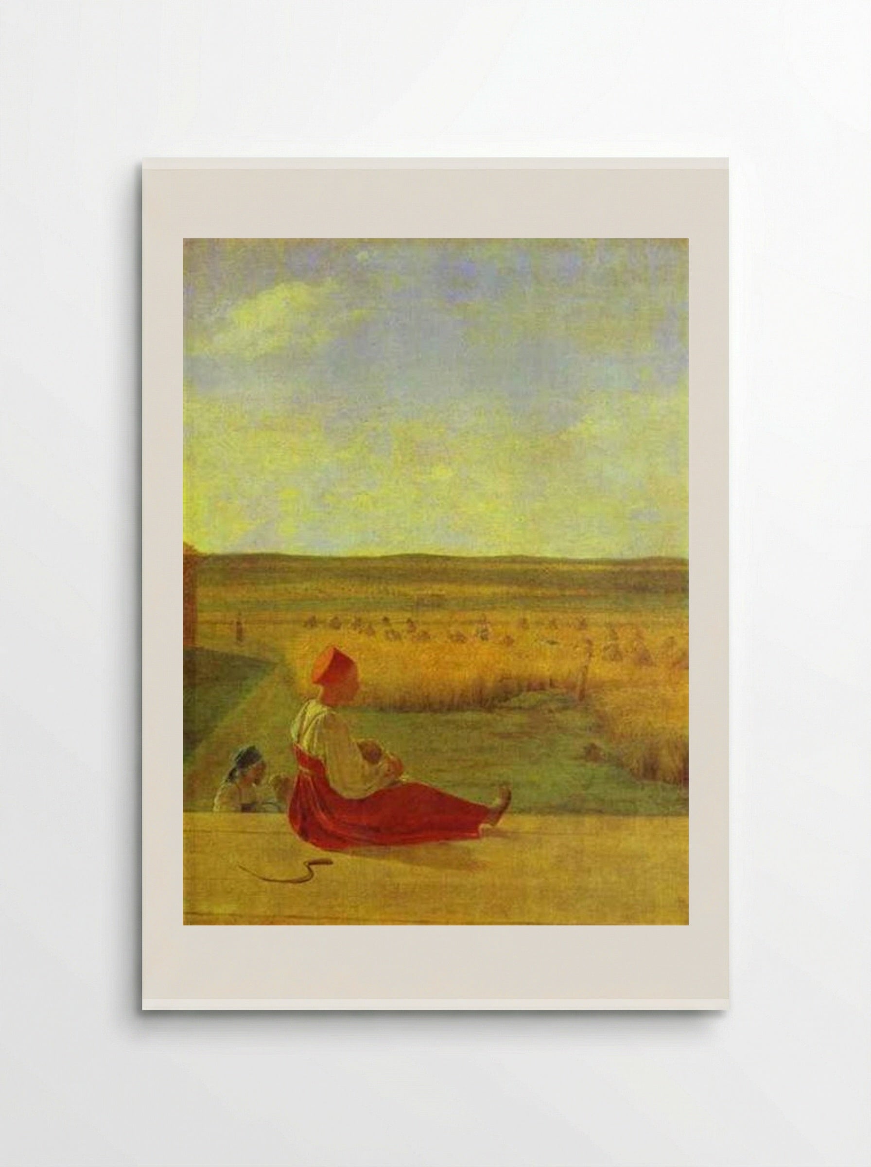 Harvesting. Summer - Alexey Venetsianov - Poster
