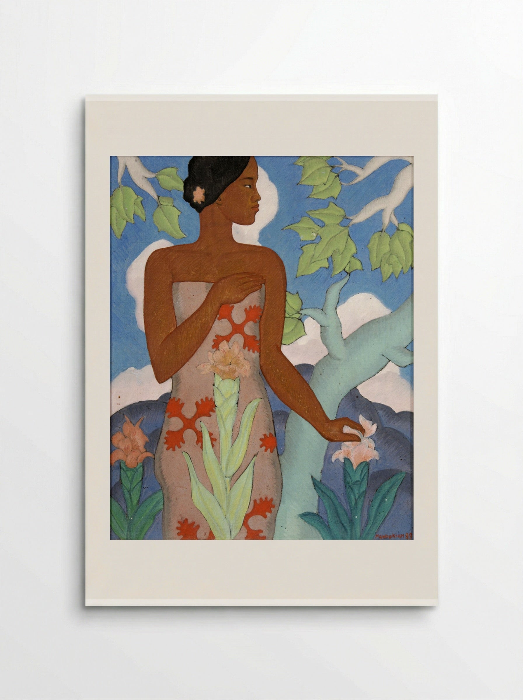 Hawaiian Woman - Arman Manookian - Poster