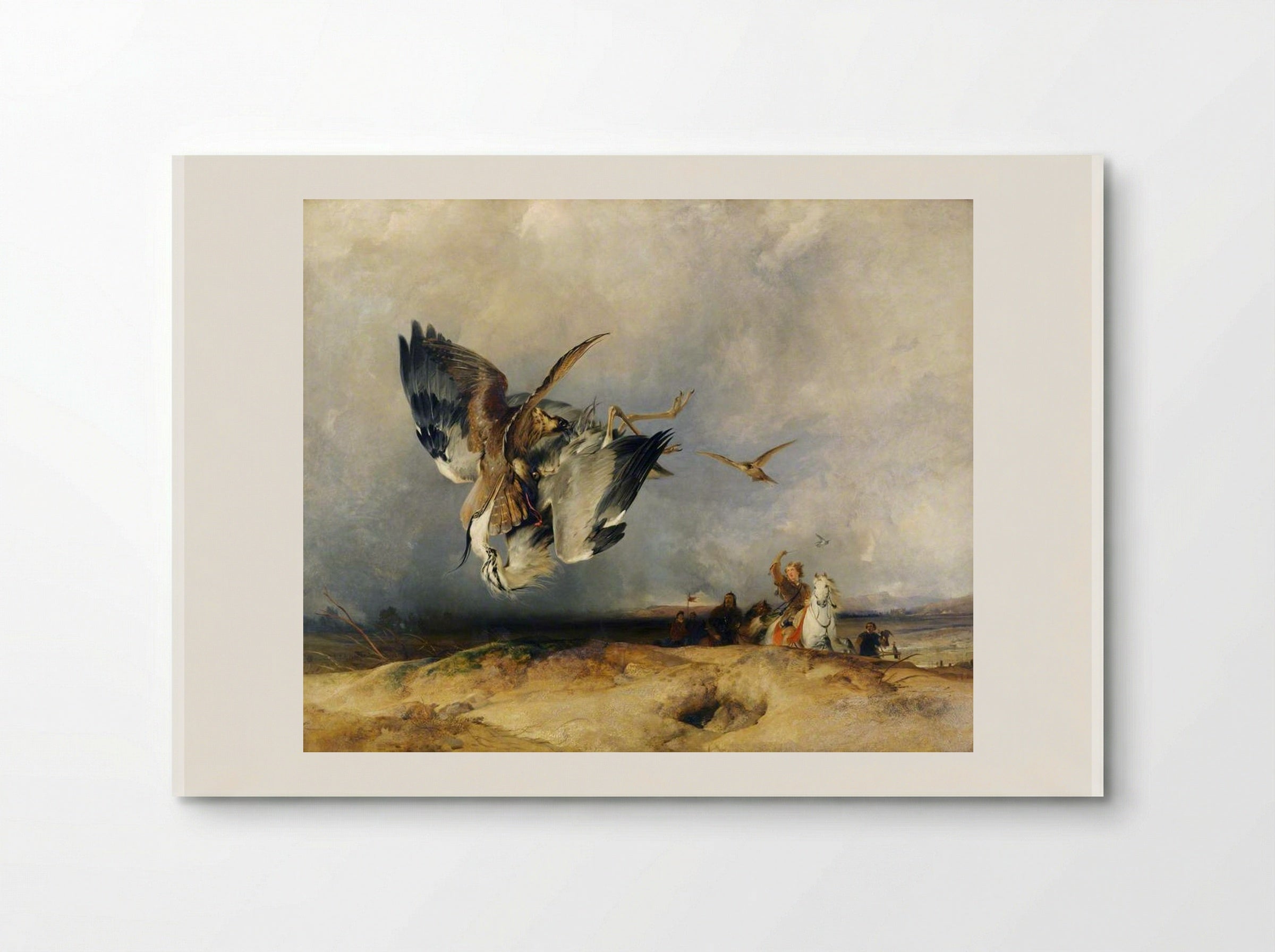 Hawking - Sir Edwin Henry Landseer - Poster