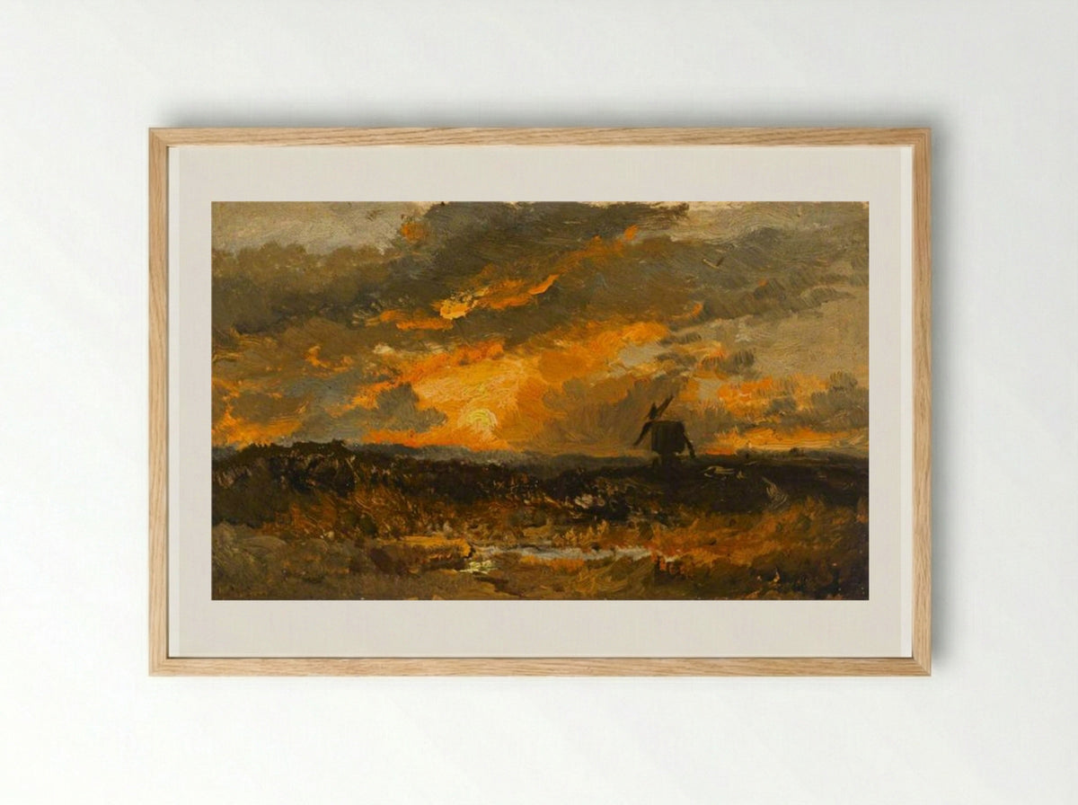 Hayes Common - James Webb - Framed Print Wood