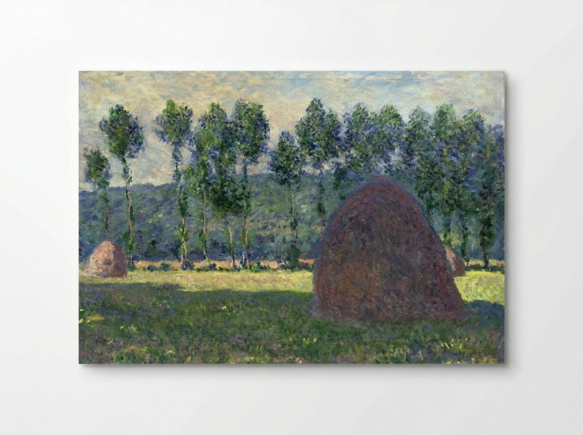 Haystack at Giverny - Claude Monet - Poster