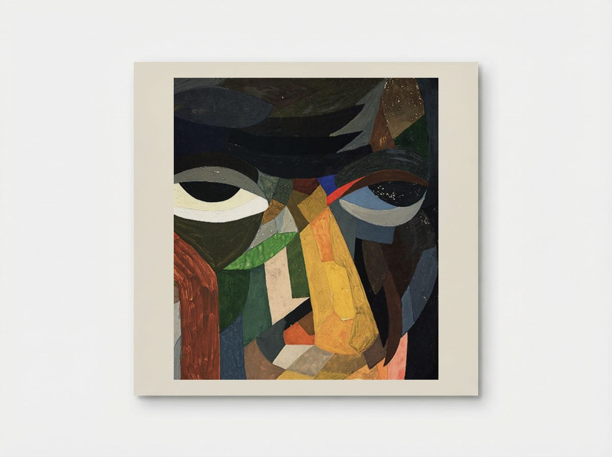 Head (Self Portrait) - Otto Freundlich - Poster