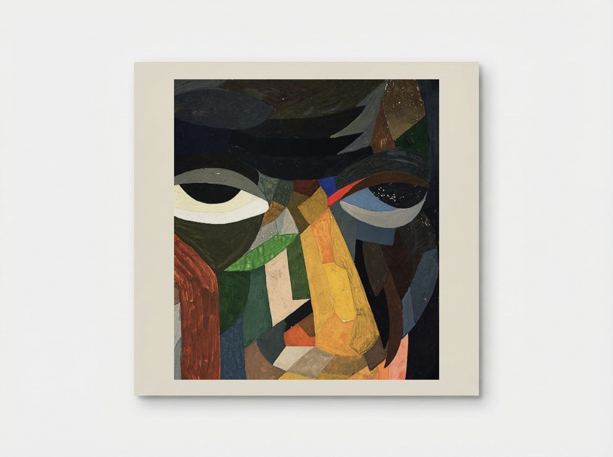 Head (Self Portrait) - Otto Freundlich - Poster