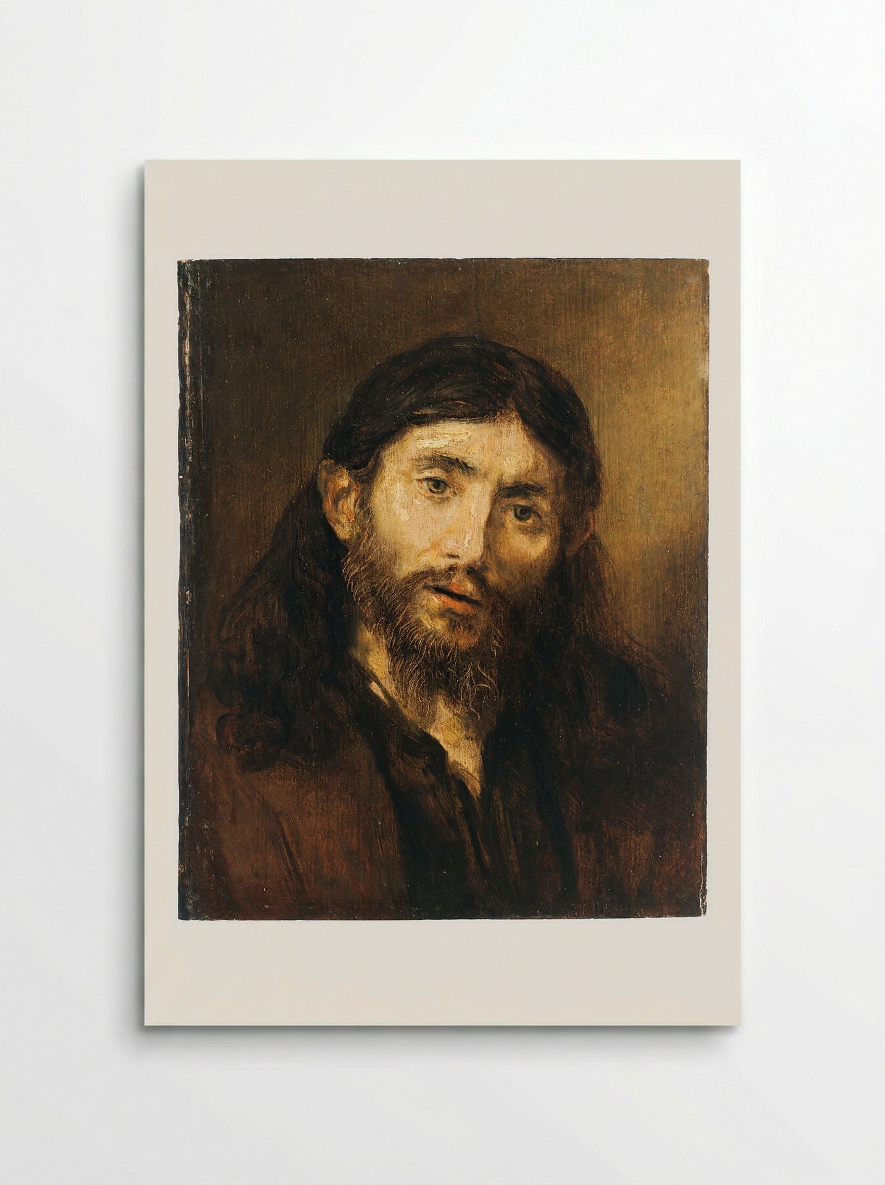 Head of Christ - Rembrandt Harmensz. van Rijn - Poster