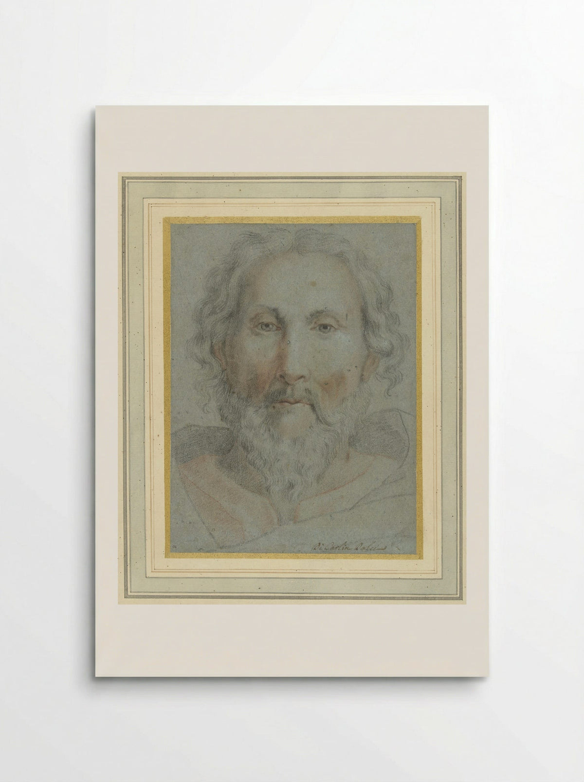 Head of God the Father - Carlo Dolci - Poster