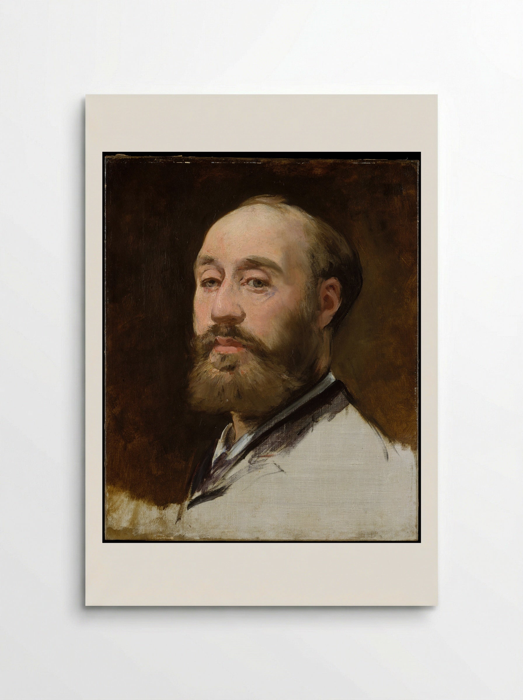 Head of Jean-Baptiste Faure - Edouard Manet - Poster