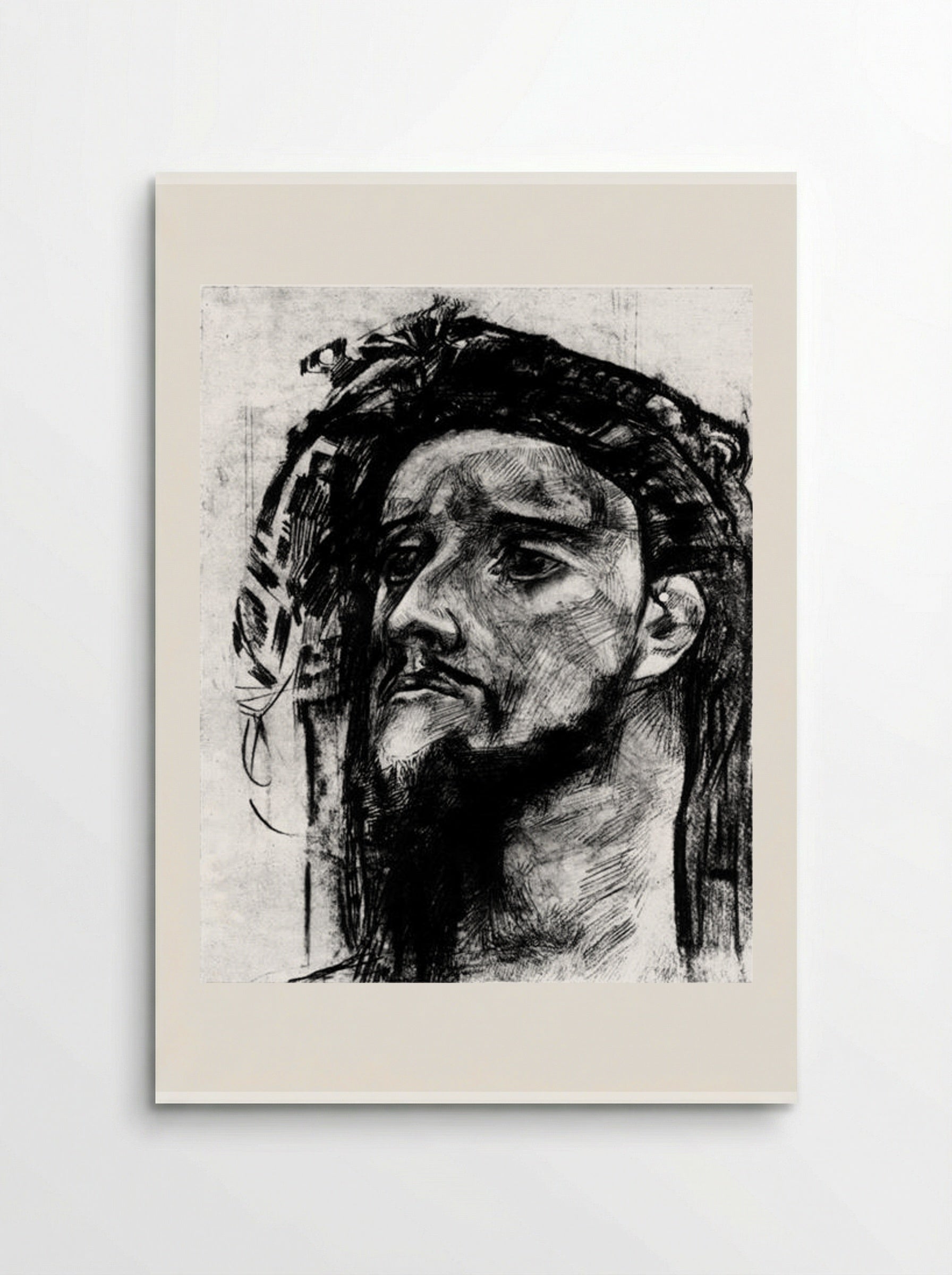 Head of Prophet - Mikhail Vrubel - Poster