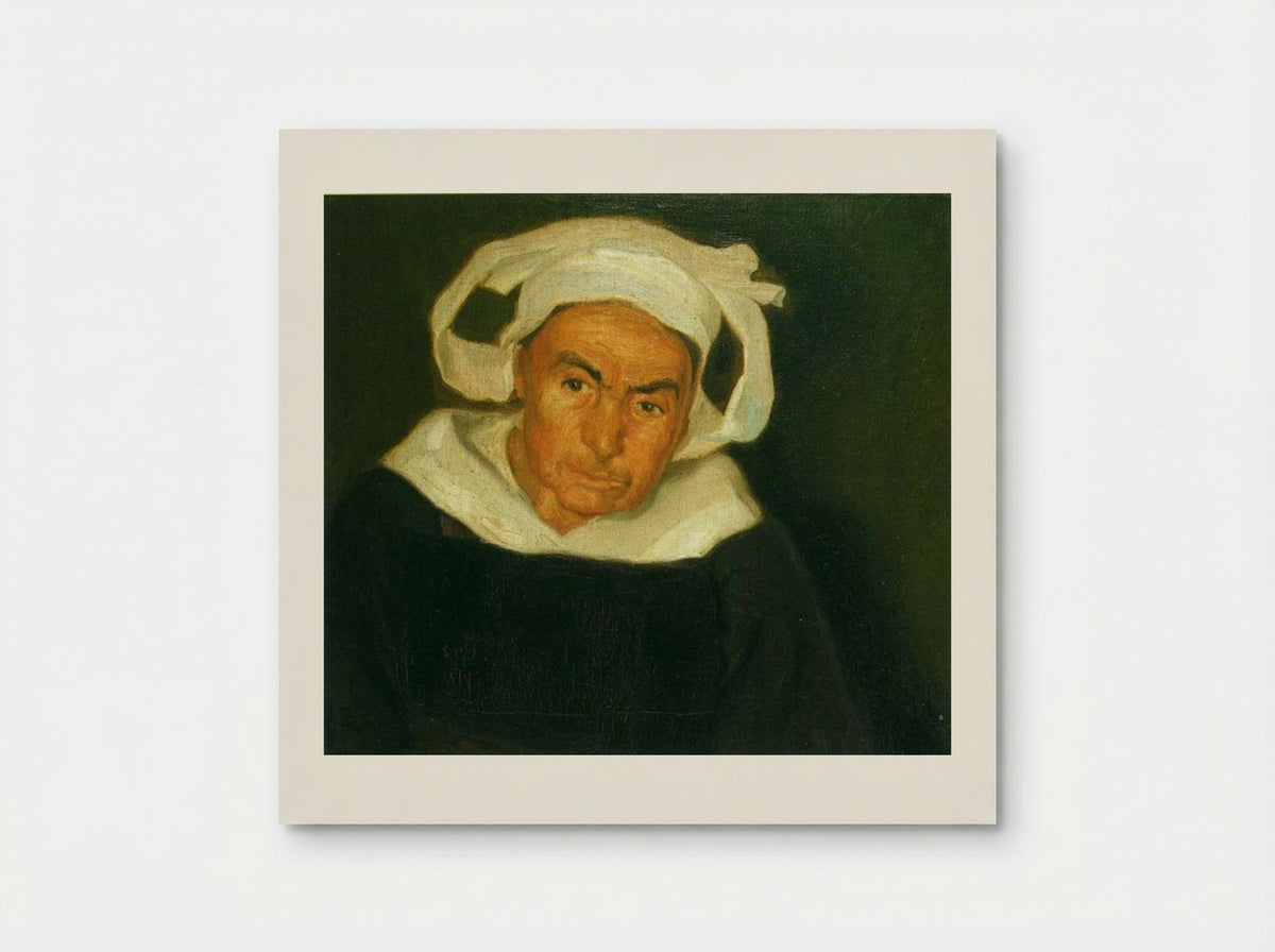 Head of a Breton Woman - Diego Rivera - Poster