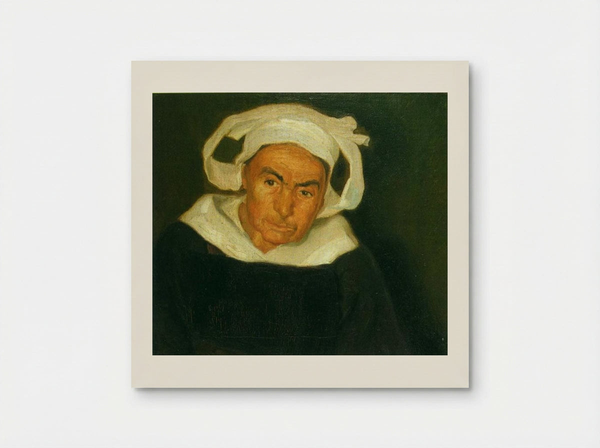 Head of a Breton Woman - Diego Rivera - Poster
