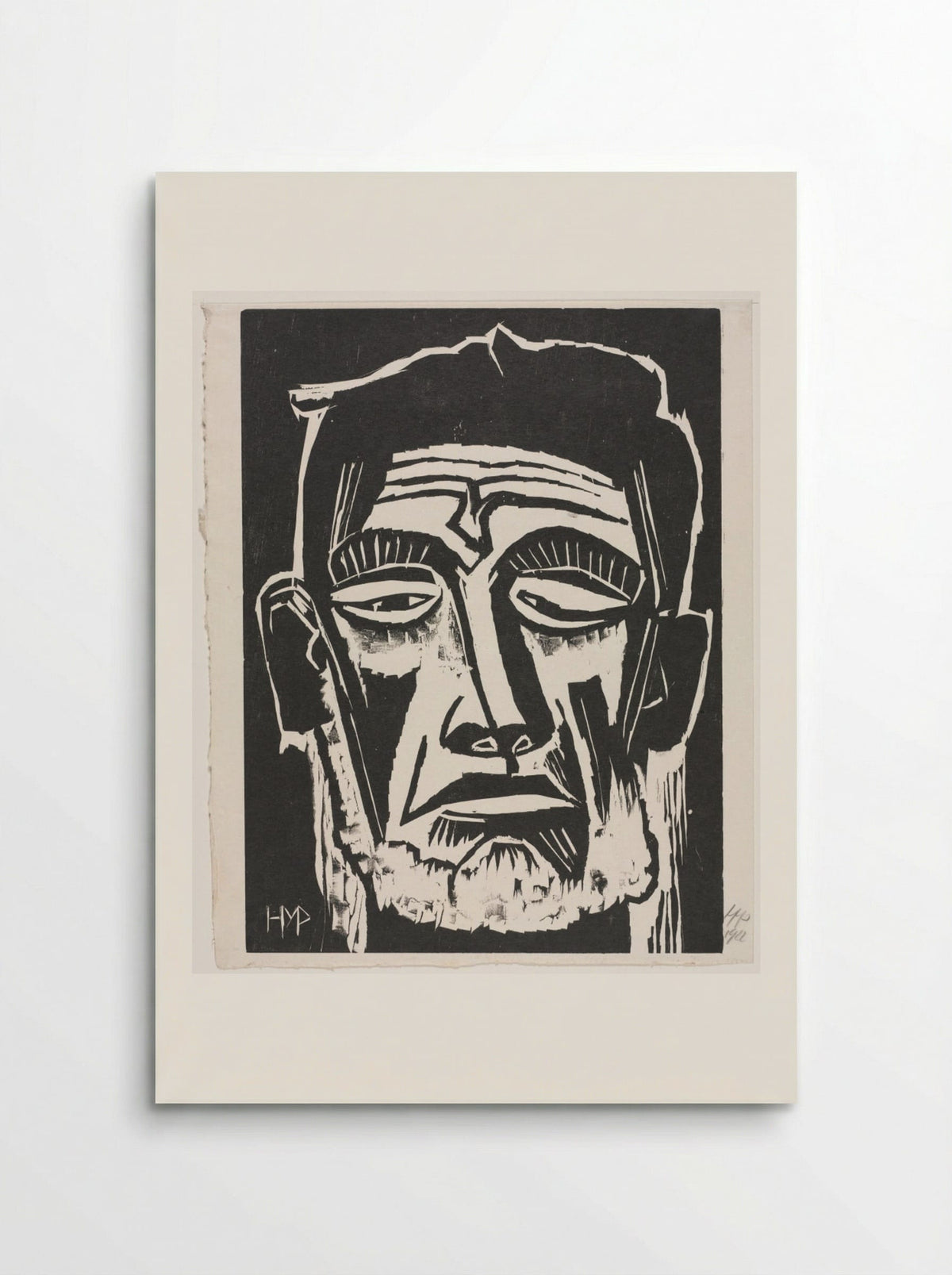 Head of a Fisherman - Max Pechstein - Poster