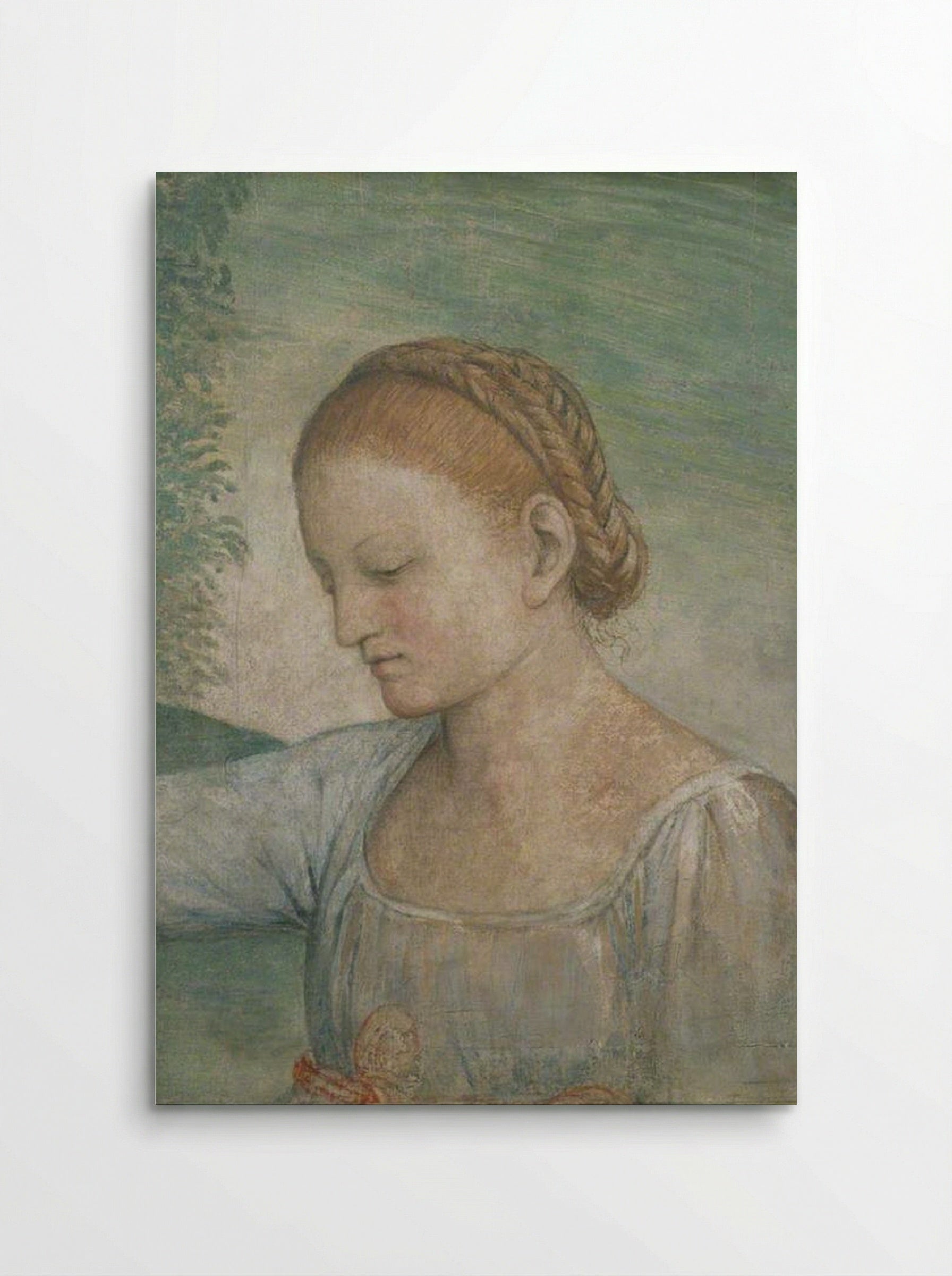 Head of a Girl - Bernardino Luini - Poster