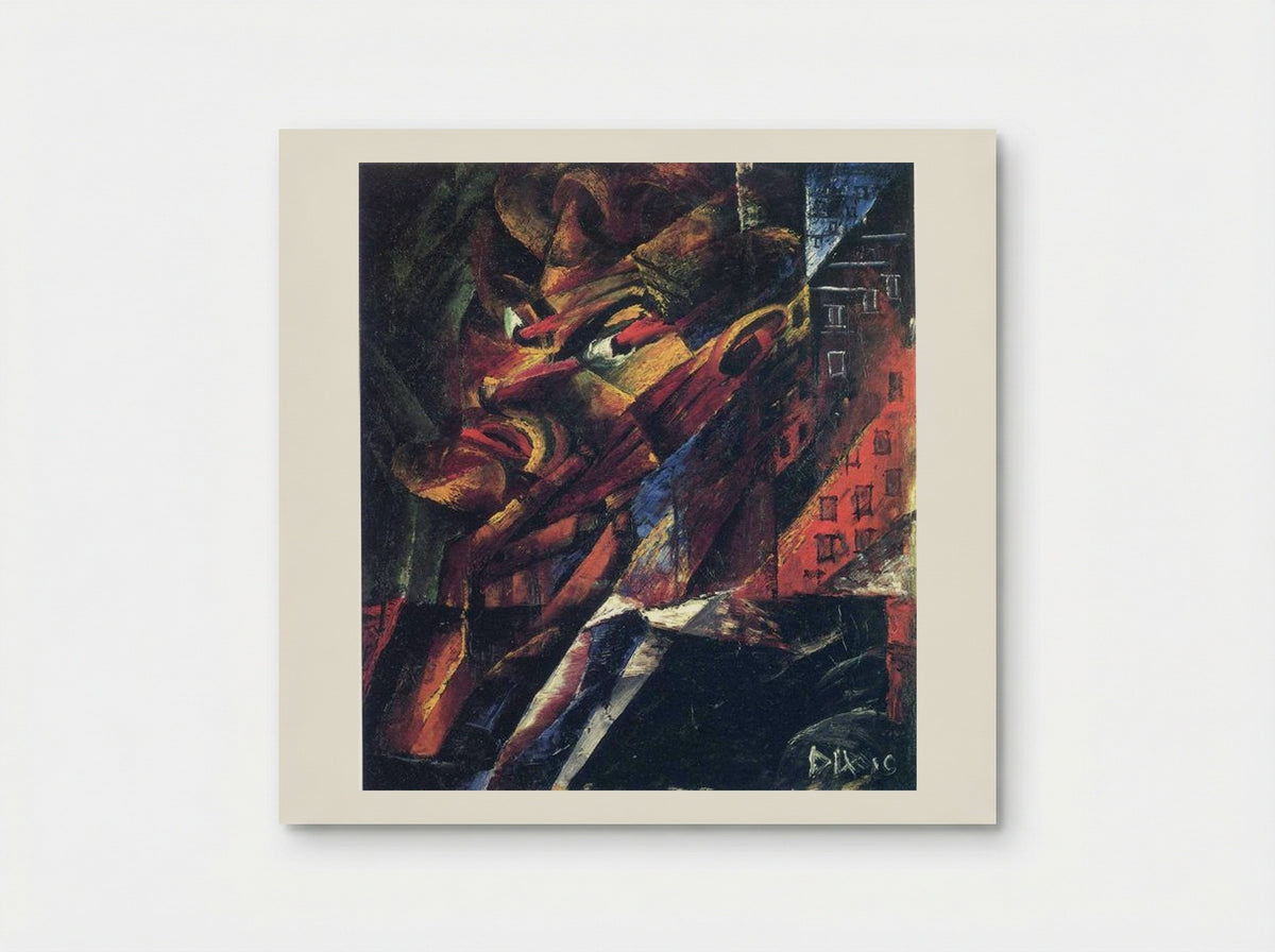 Head of a Man (Self-Portrait) - Otto Dix - Poster