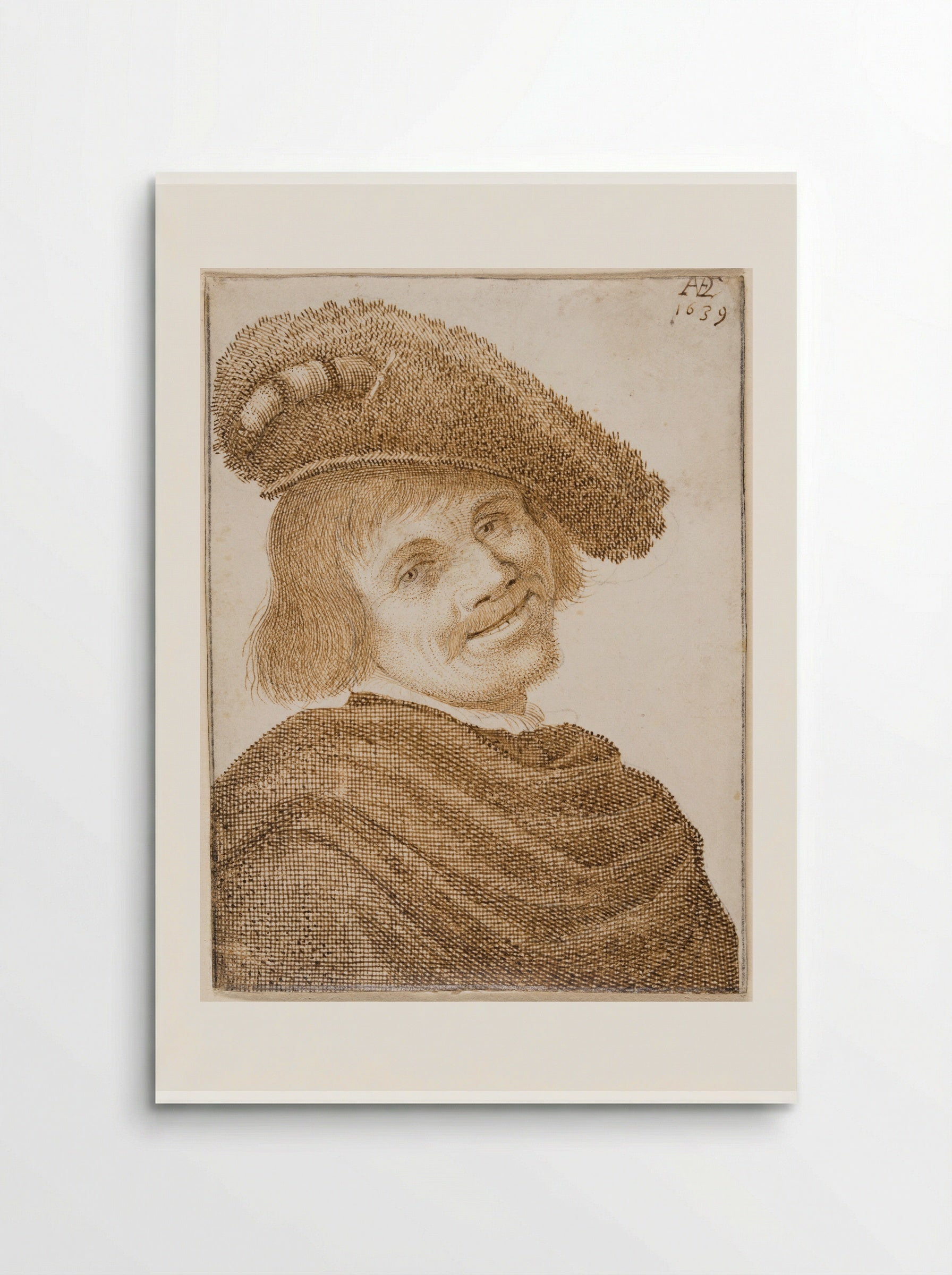 Head of a Man - Jan van de Velde II - Poster