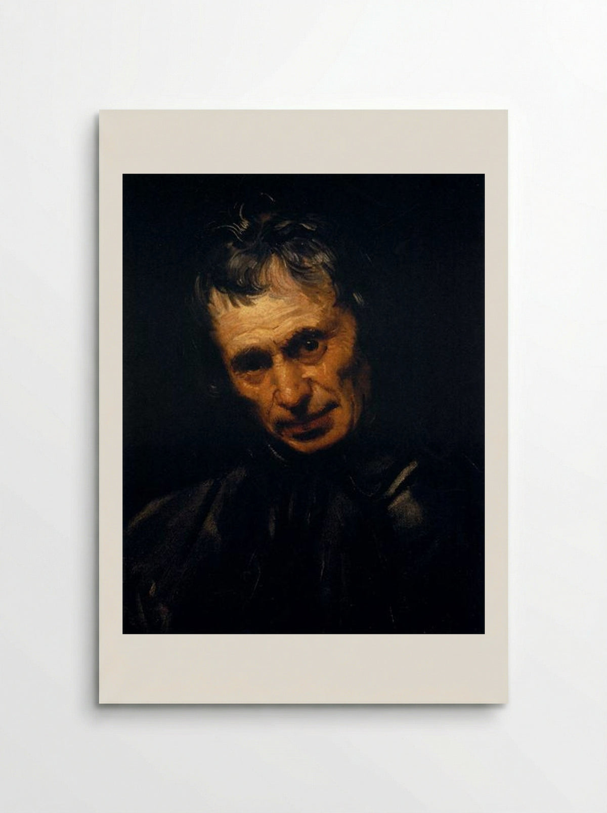 Head of a Man - Annibale Carracci - Poster
