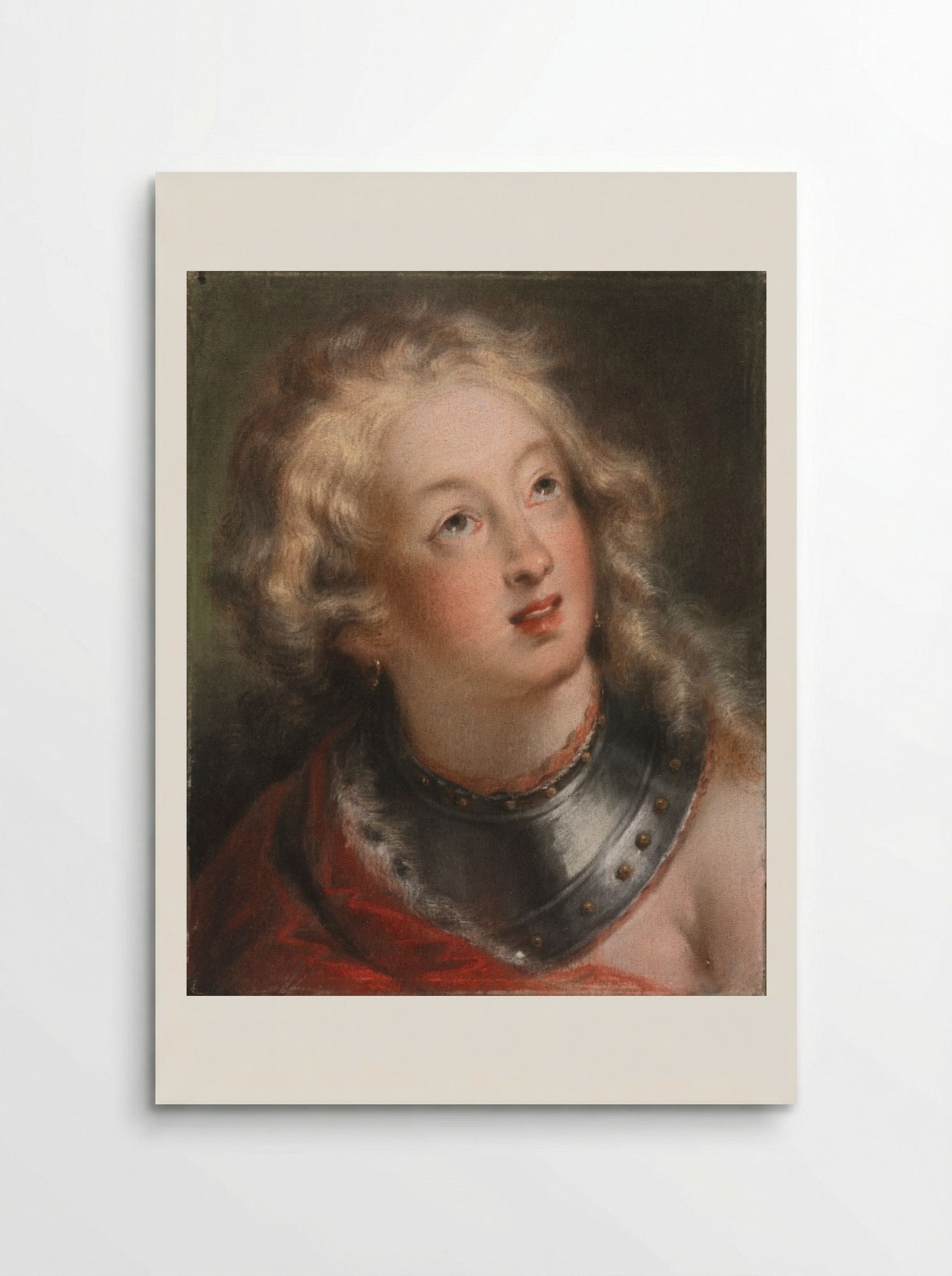 Head of a Woman (Beatrice) - Rosalba Carriera - Poster