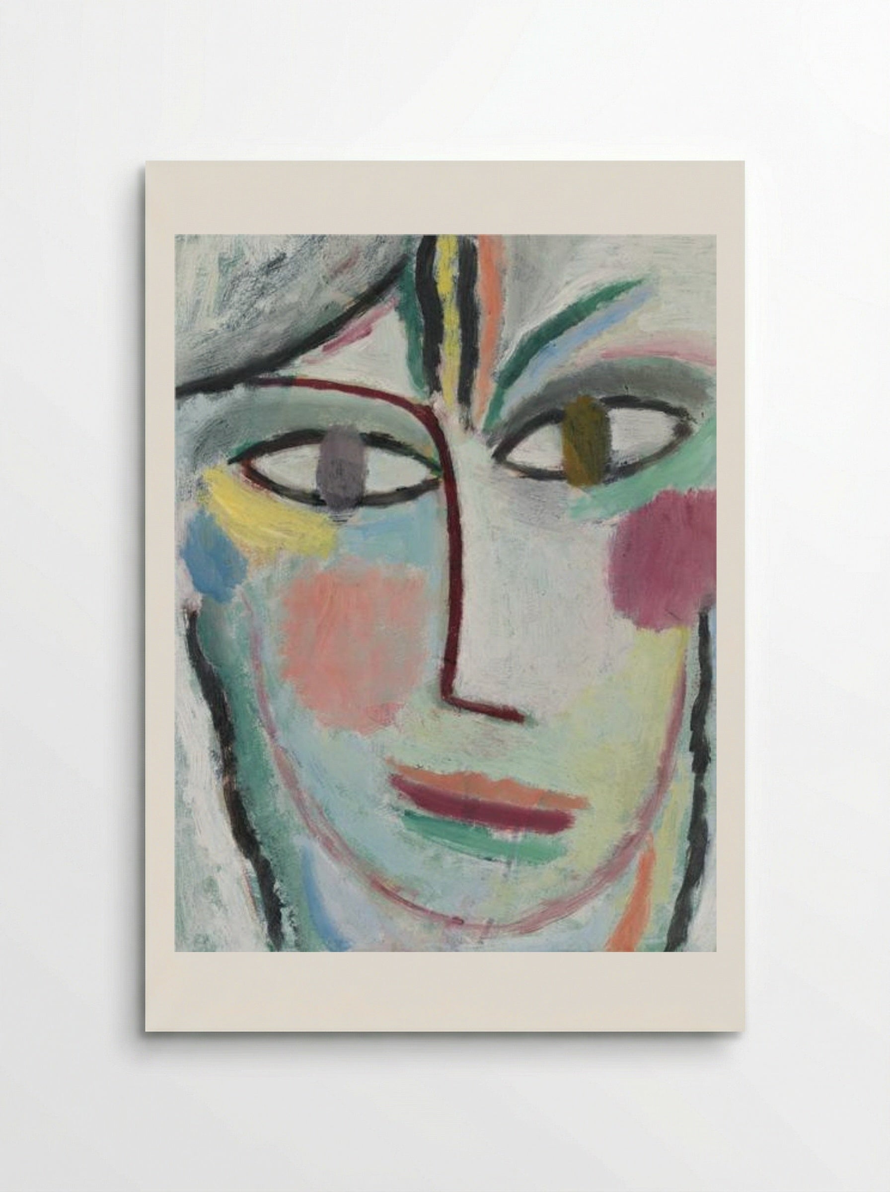 Head of a Woman, Femina - Alexej von Jawlensky - Poster