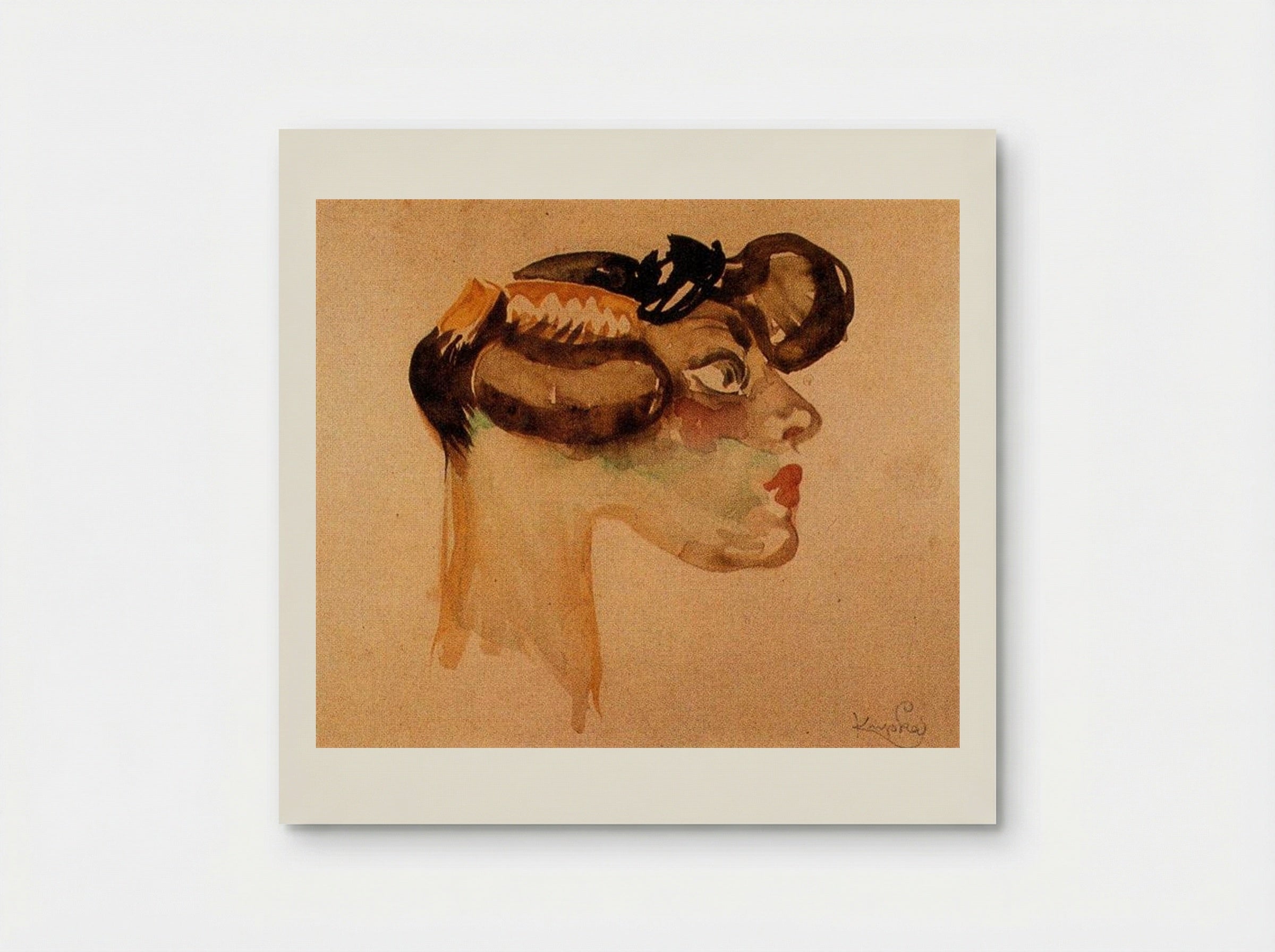 Head of a Woman - Frantisek Kupka - Poster
