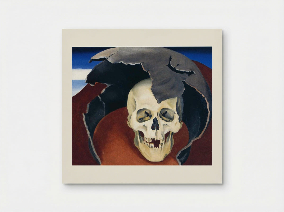 Head with Broken Pot - Georgia O'Keeffe - Poster