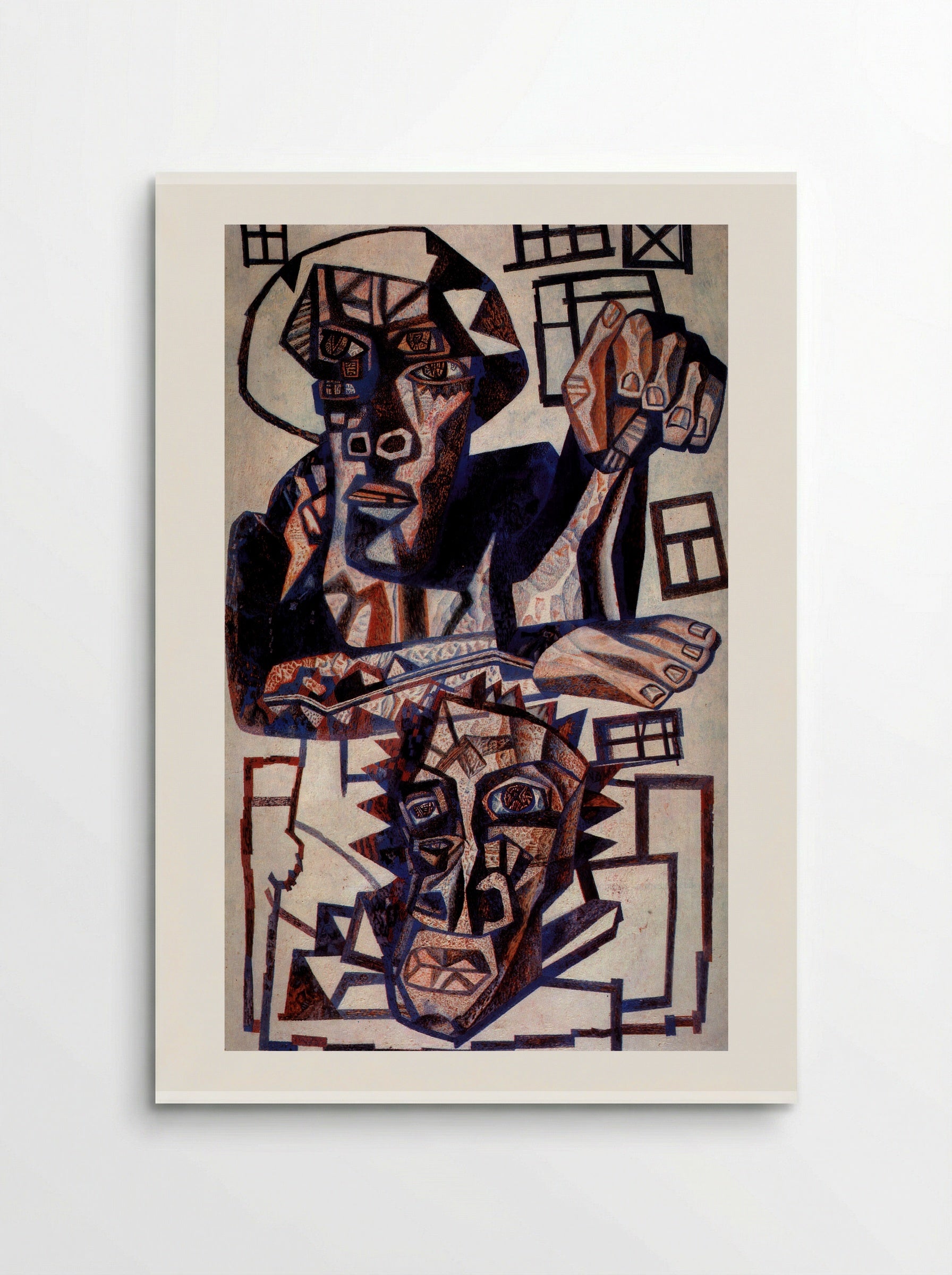 Heads - Pavel Filonov - Poster
