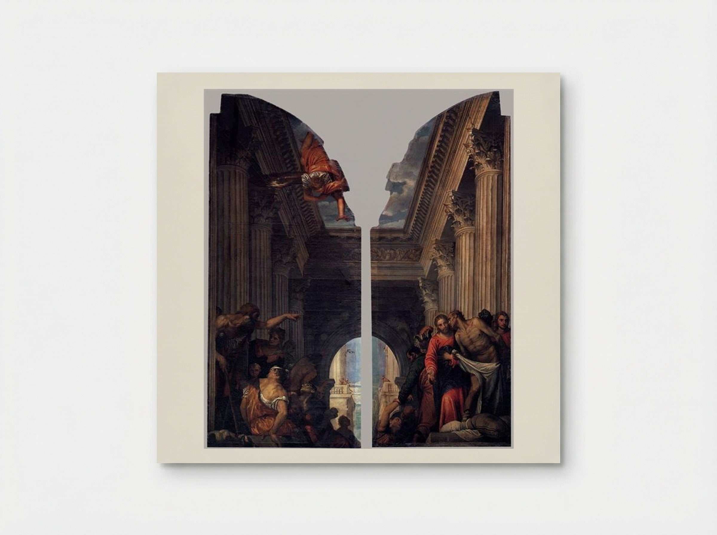 Healing of the Lame Man at the Pool of Bethesda - Paolo Veronese - Poster