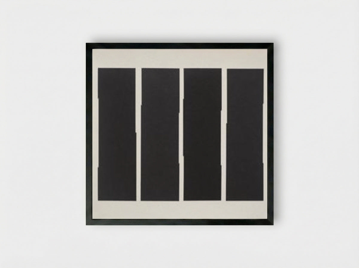 Heartbeats - Roman Cotosman - Framed Print Black