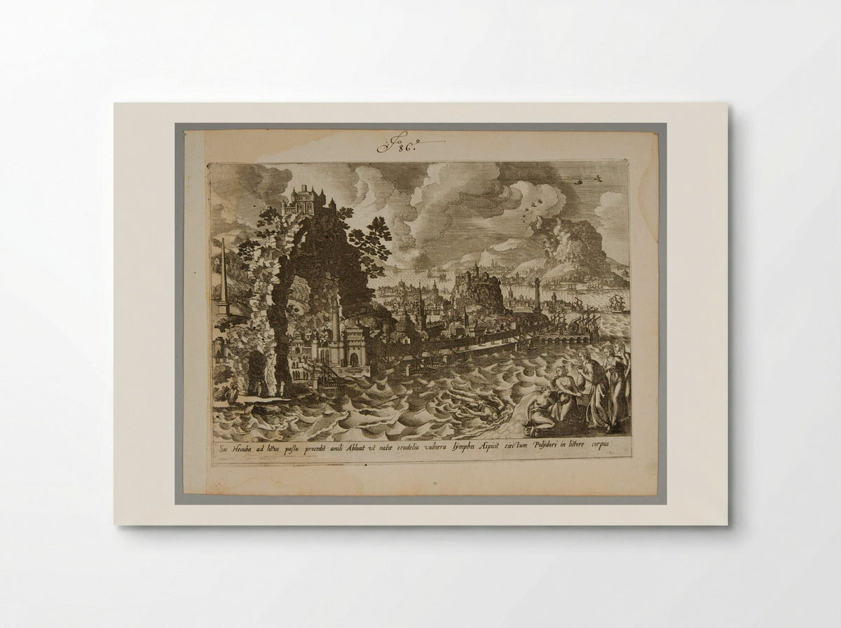Hecuba and the Death of Polydorus - Gerard de Jode - Poster