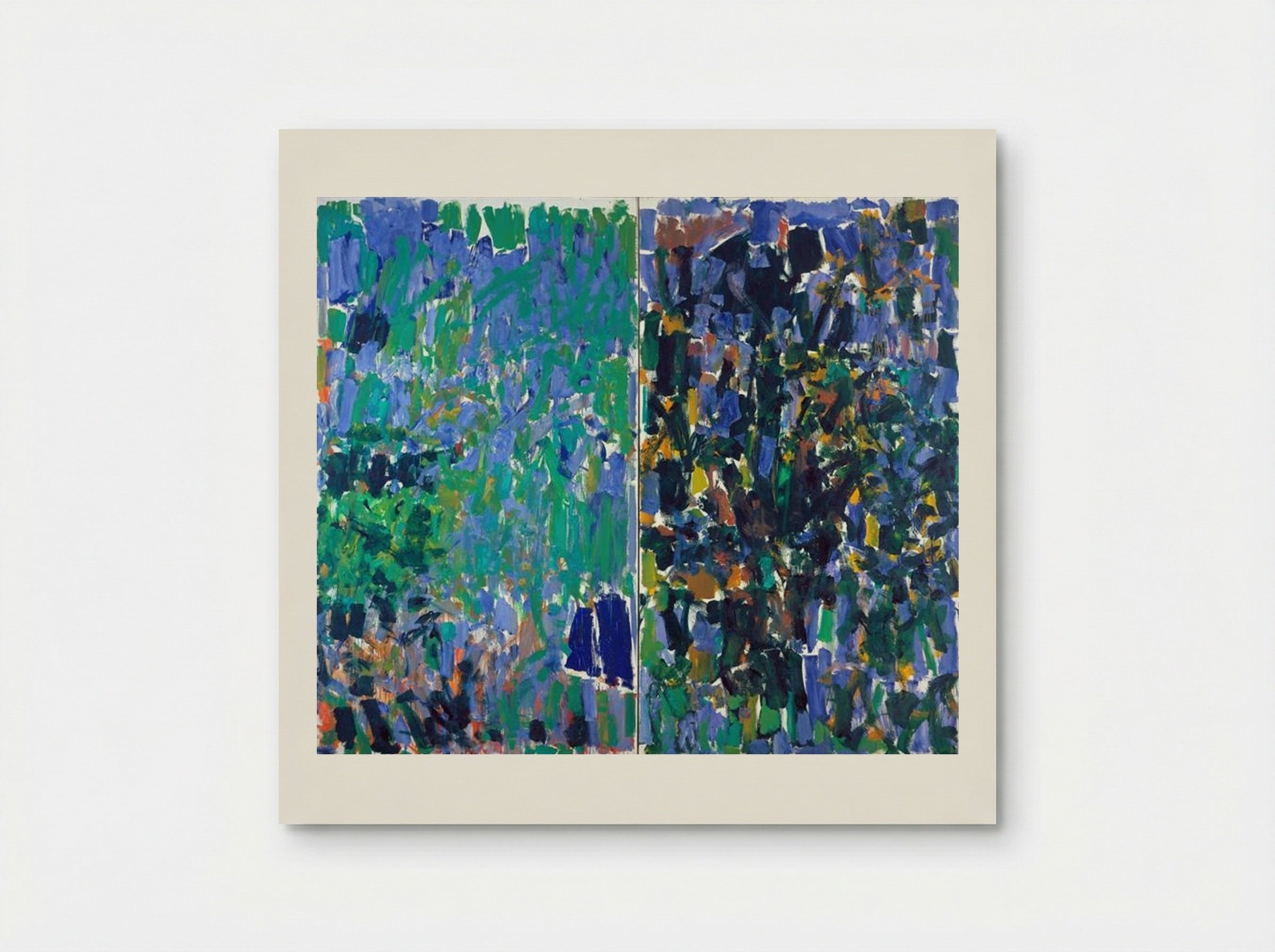 Heel, Sit, Stay - Joan Mitchell - Poster