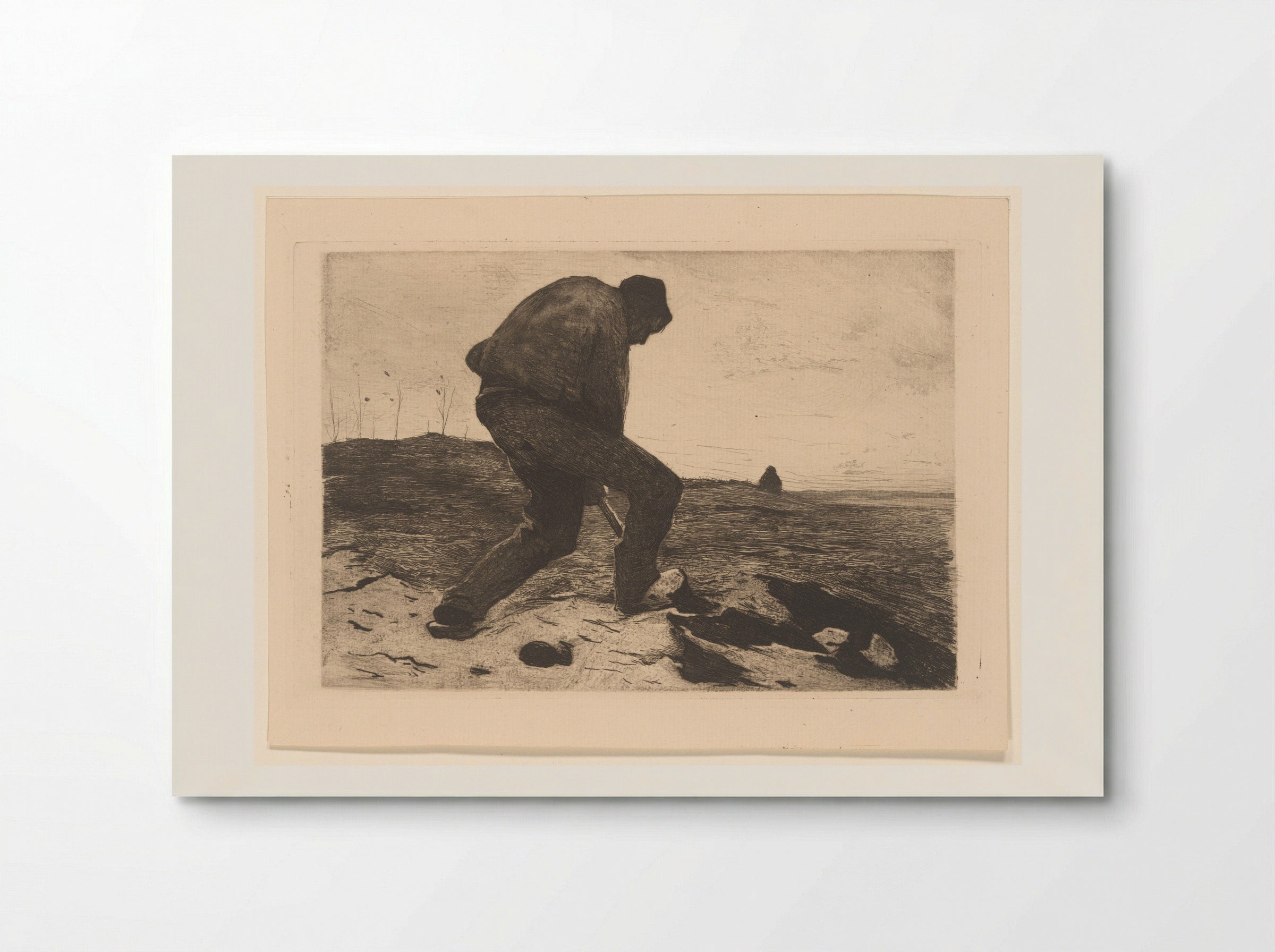 Heiwerker (Heath Worker) - Willem Witsen - Poster