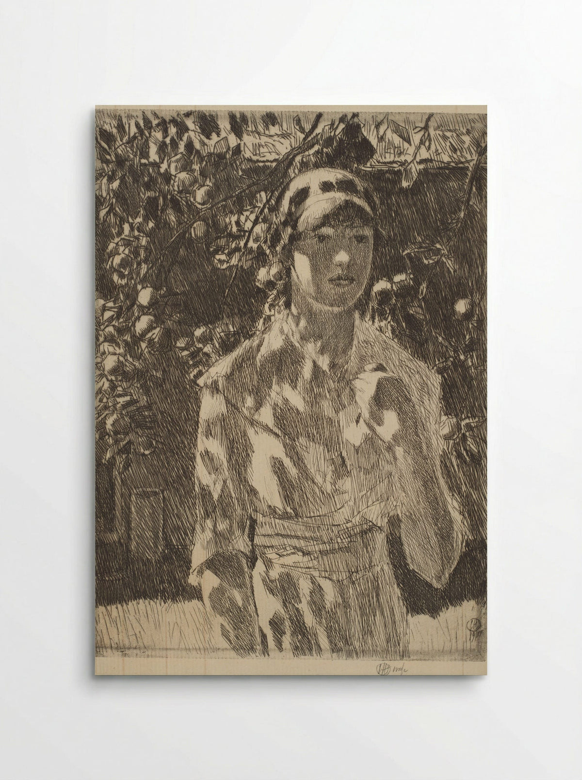 Helen Burke - Childe Hassam - Poster