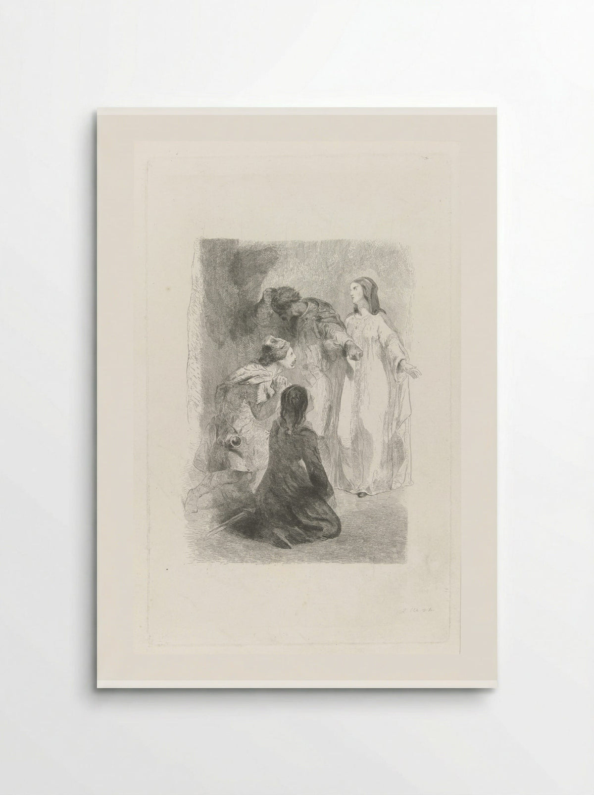 Helene, Wilfried en zijn moeder - Charles Rochussen - Poster