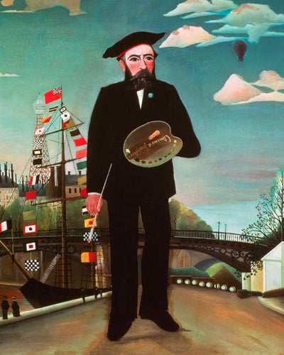 Henri Rousseau portrait