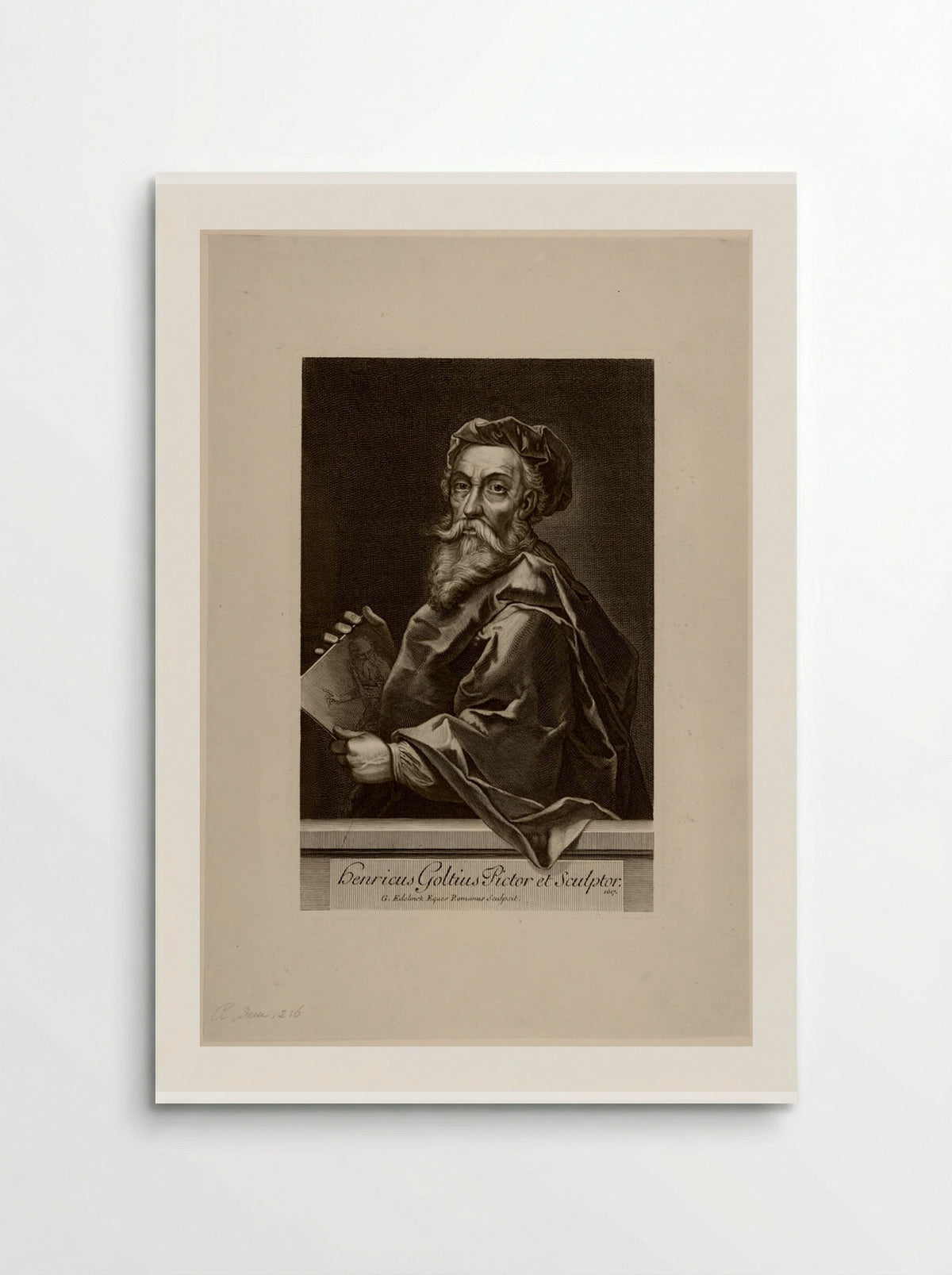 Henricus Goltzius - Gérard Edelinck - Poster