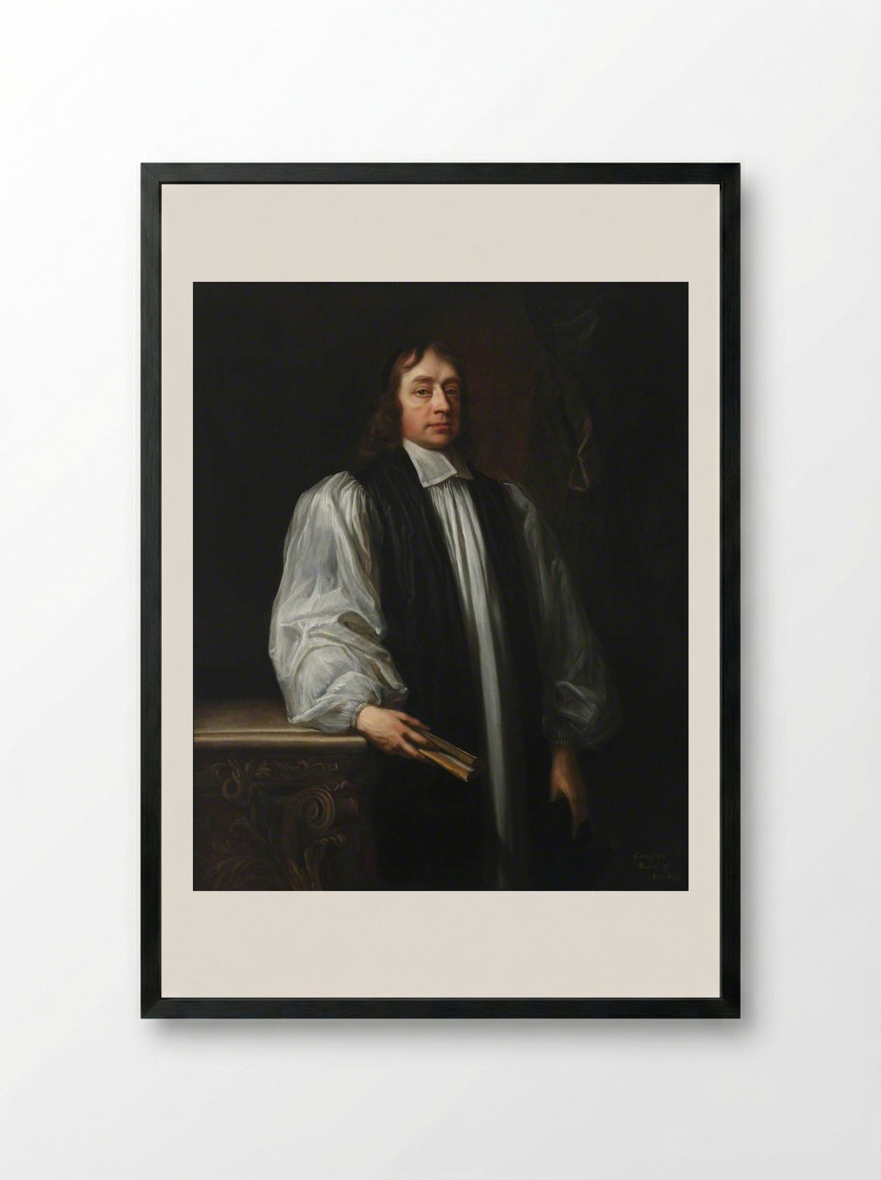 Henry Compton - John Riley - Framed Print Black