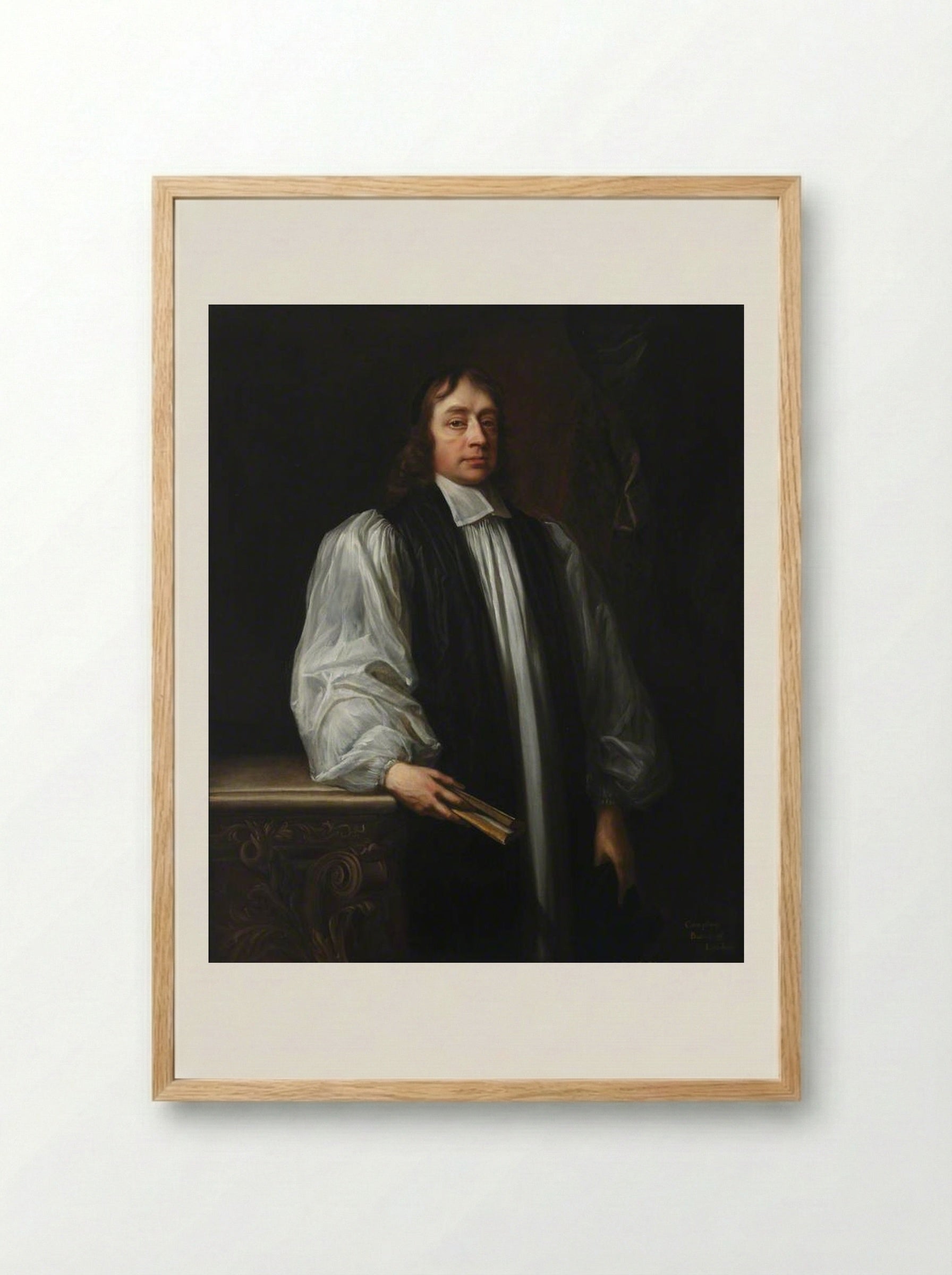 Henry Compton - John Riley - Framed Print Wood